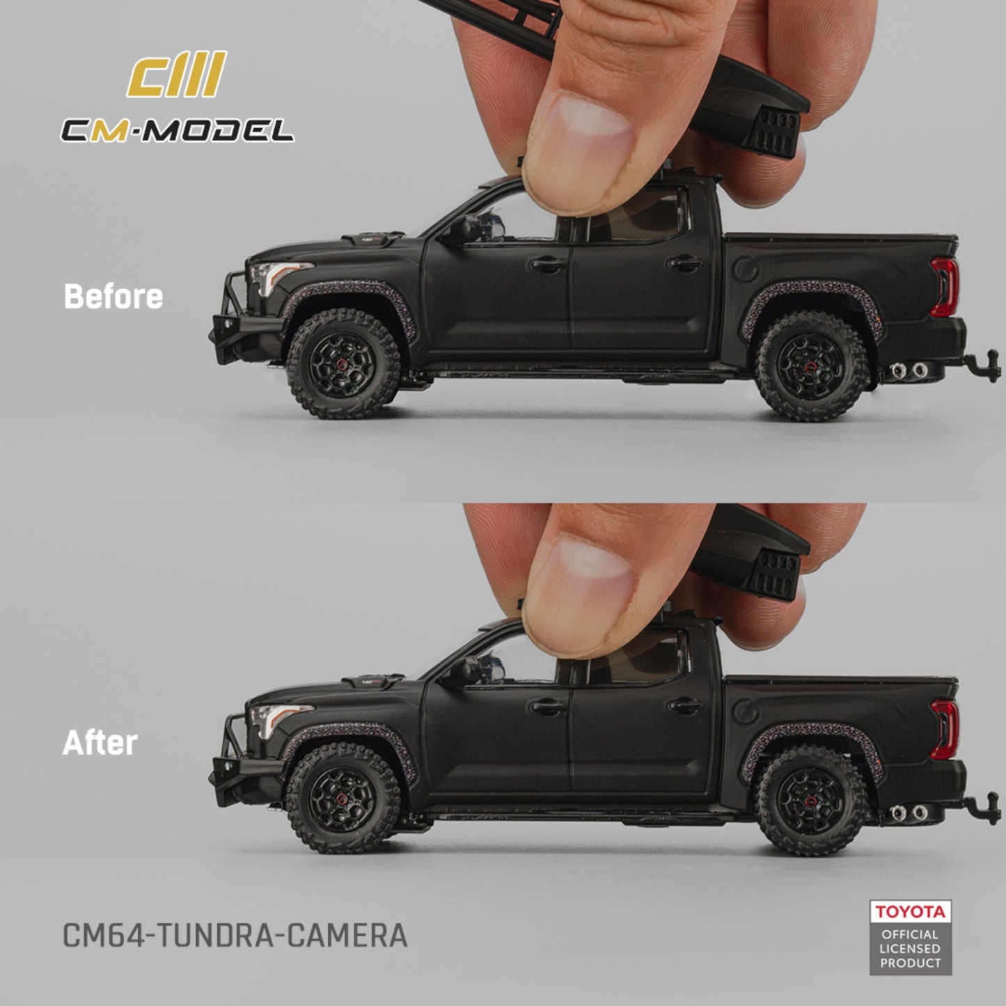 CM Model - Pre-Order - Toyota Tundra Camera Car - CM64-TUNDRA-CAMERA