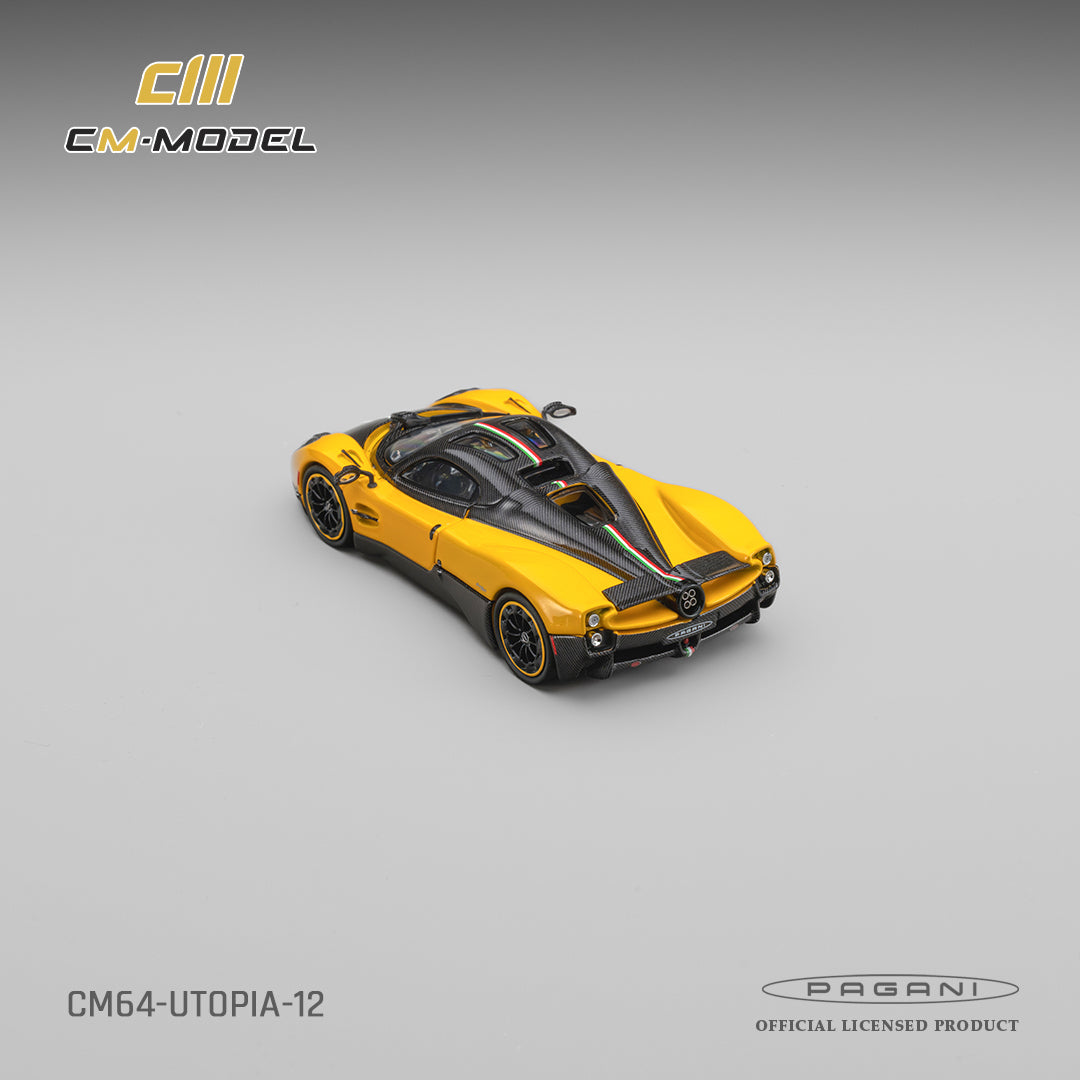 CM Model - Pre-Order - Pagani Utopia Giallo Ginevra - CM64-UTOPIA-12