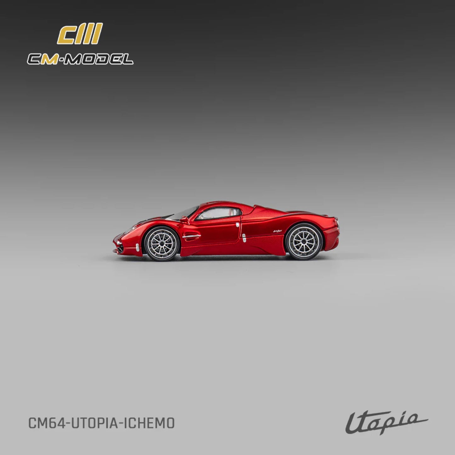 CM Model - Pagani Utopia Customised Version, red - CM64-Utopia-ICHEMO