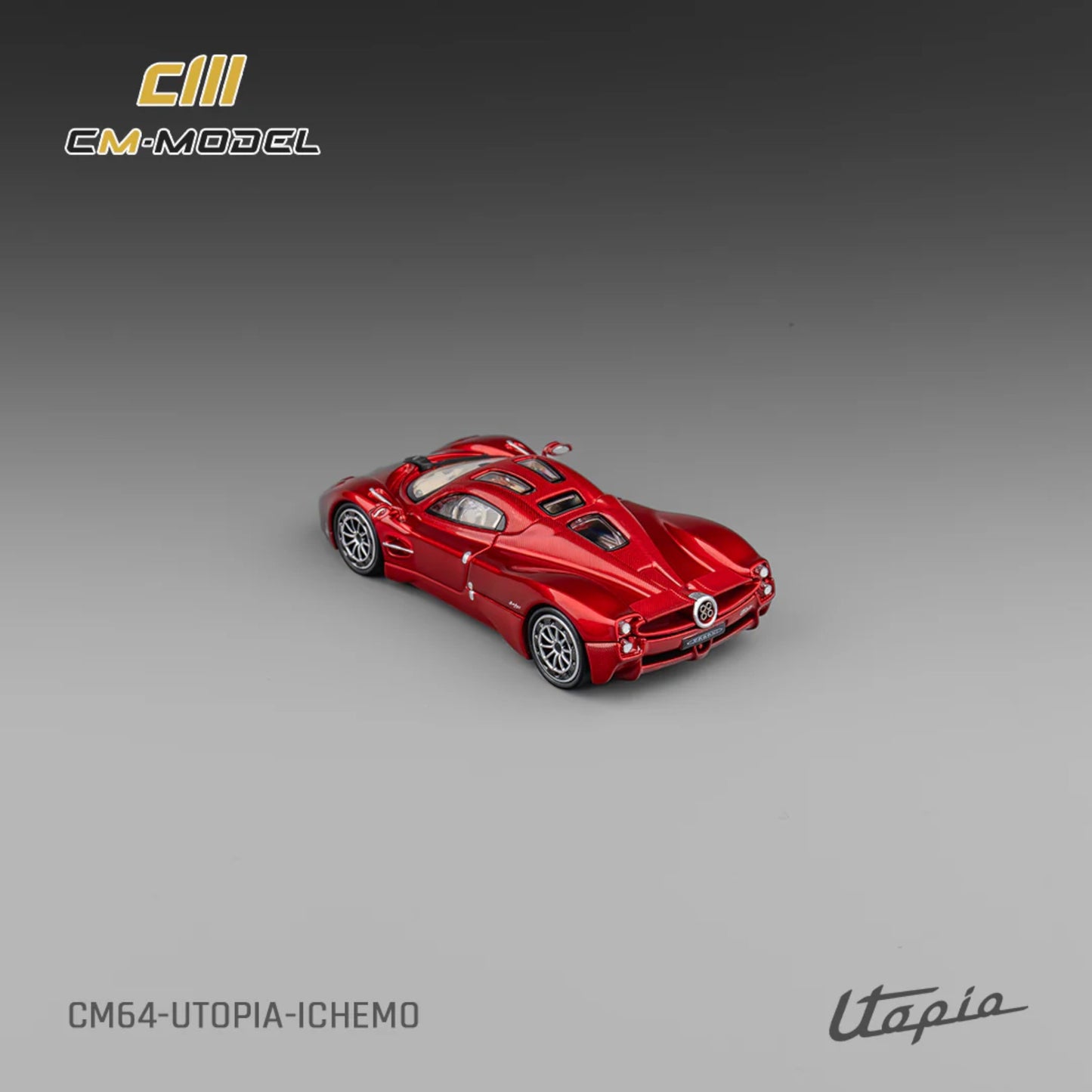 CM Model - Pagani Utopia Customised Version, red - CM64-Utopia-ICHEMO