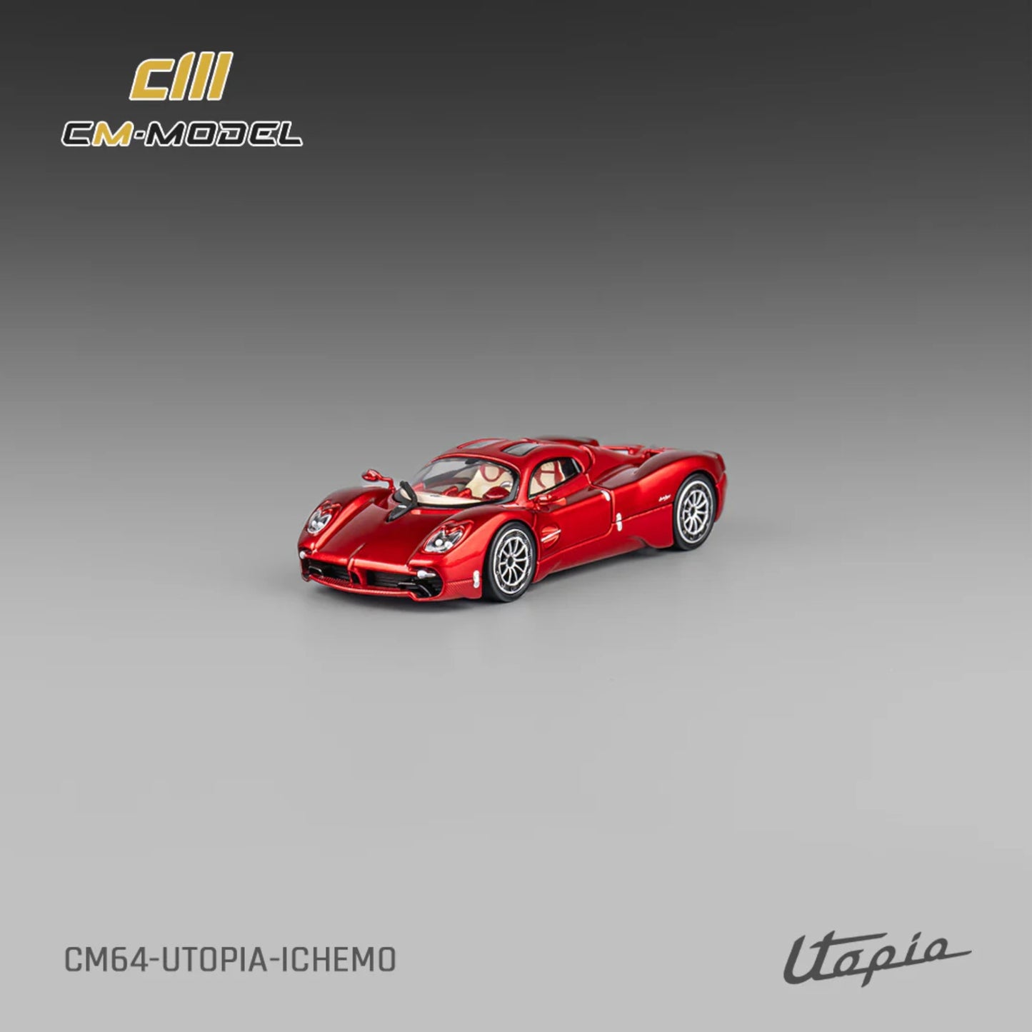CM Model - Pagani Utopia Customised Version, red - CM64-Utopia-ICHEMO