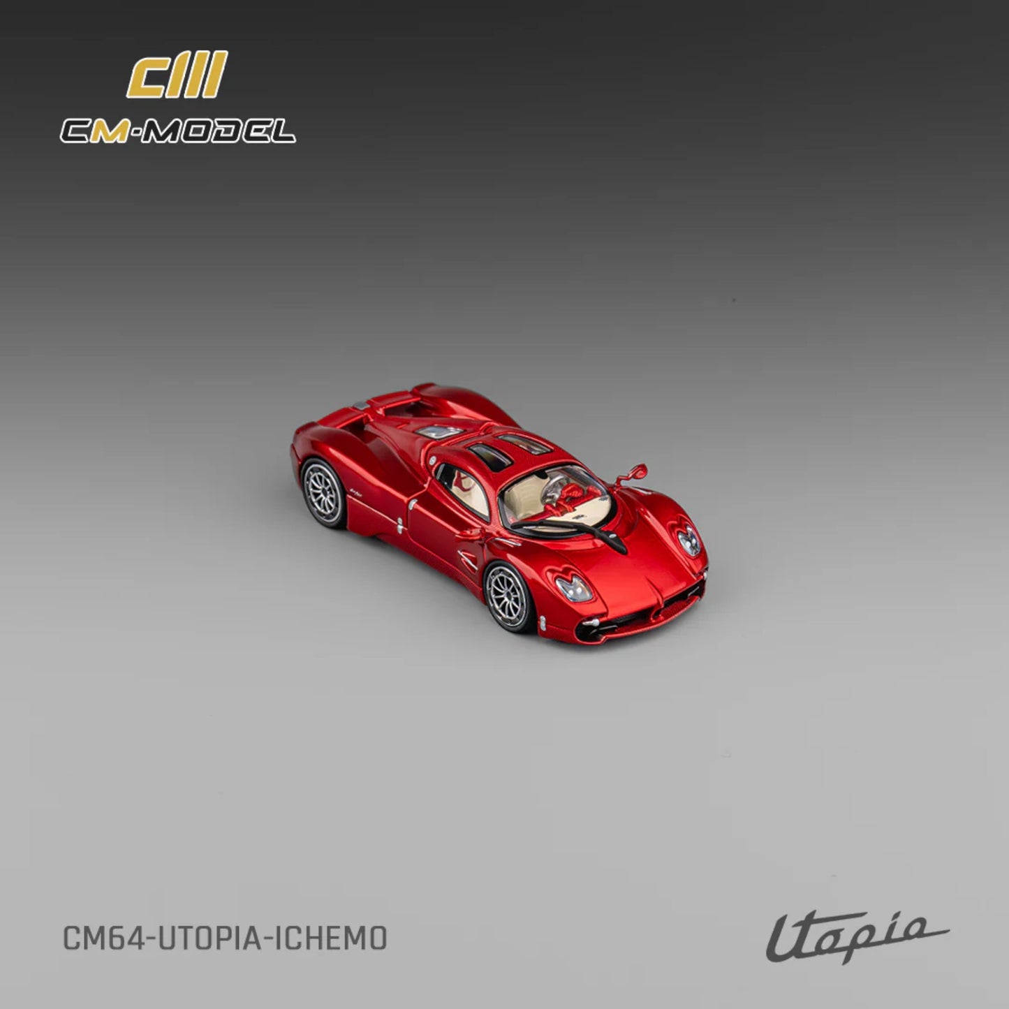 CM Model - Pagani Utopia Customised Version, red - CM64-Utopia-ICHEMO