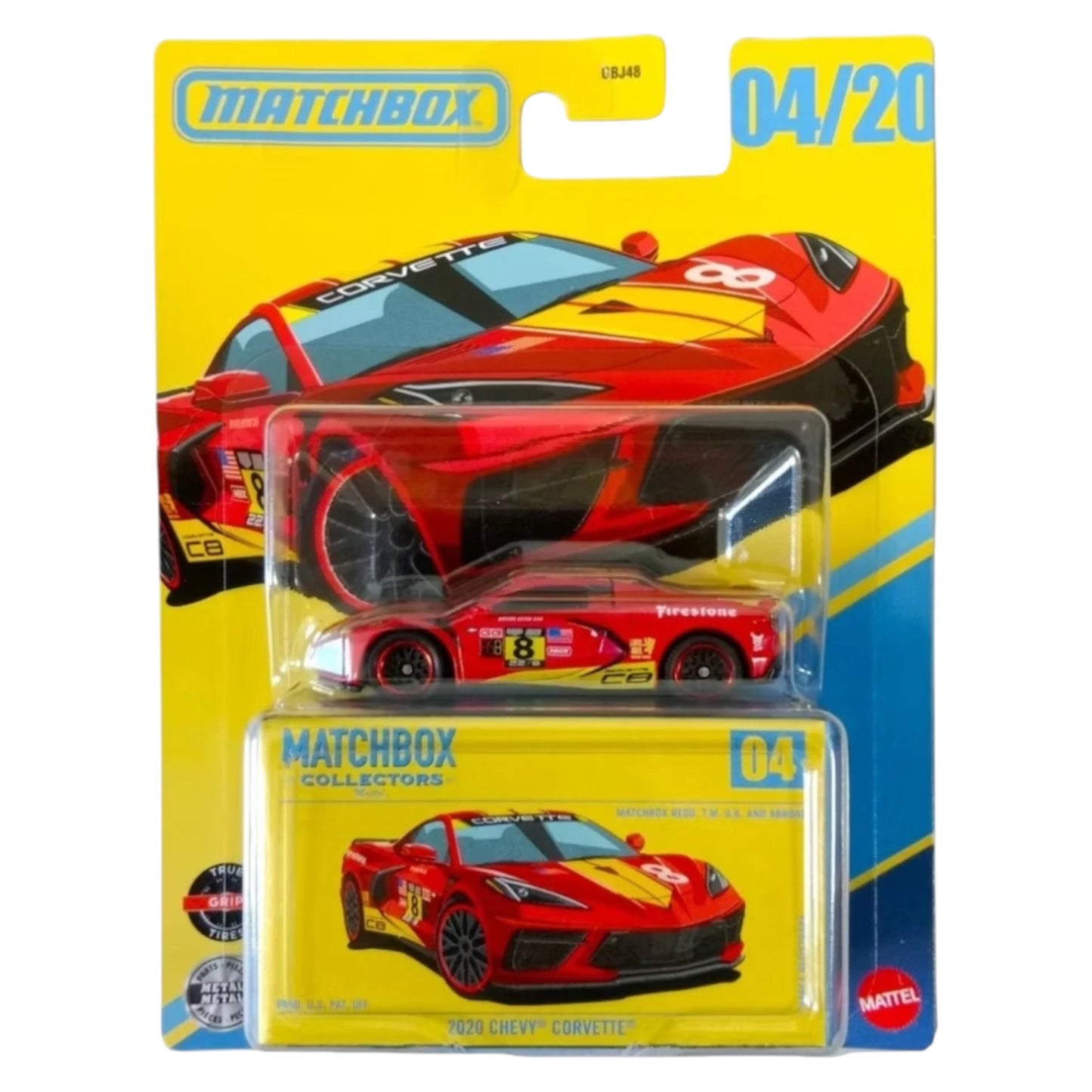 Matchbox 2026 - Collectors - 2020 Chevy Corvette - JMX02