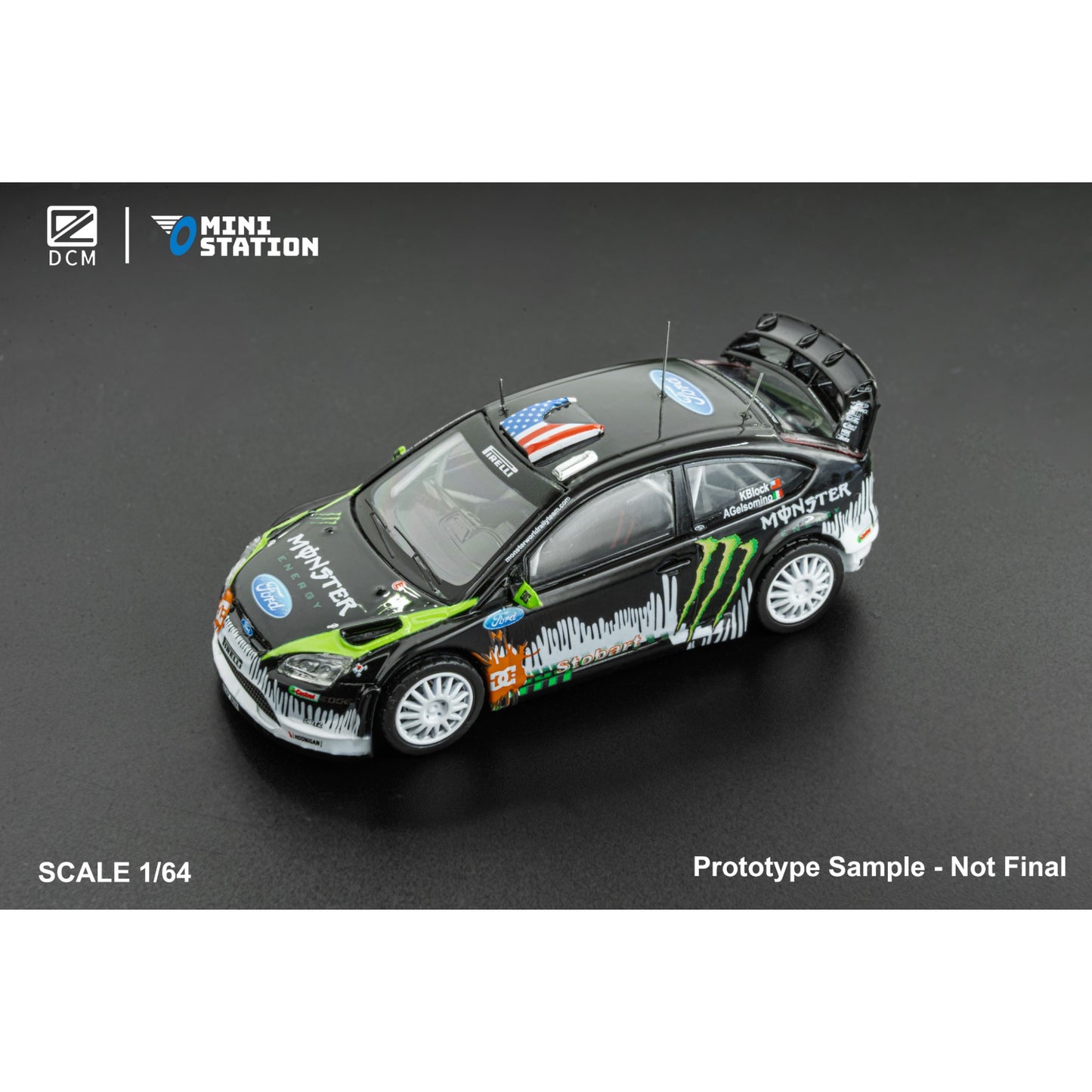 DCM x MiniStation - Pre-Order - Focus RS - DCM64-MON-FOC