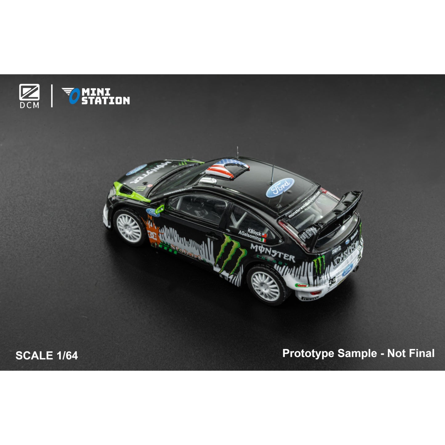 DCM x MiniStation - Pre-Order - Focus RS - DCM64-MON-FOC