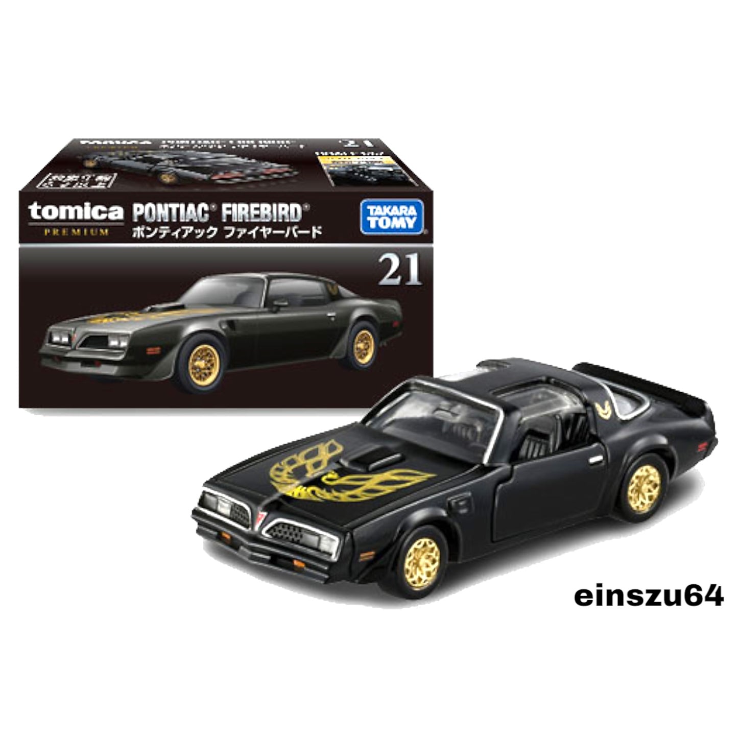 Tomica Premium - Pontiac Firebird - No. 21 - Takara Tomy - 1:61 - OVP