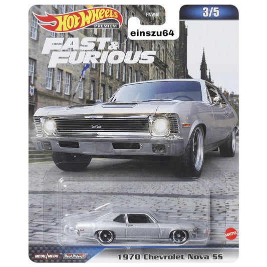 Hot Wheels 2023 - Fast & Furious - 1970 Chevrolet Nova SS - HNW54 - 1:64
