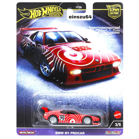 Hot Wheels 2024 - Exotic Envy - BMW M1 Procar - HKC79 - 1:64