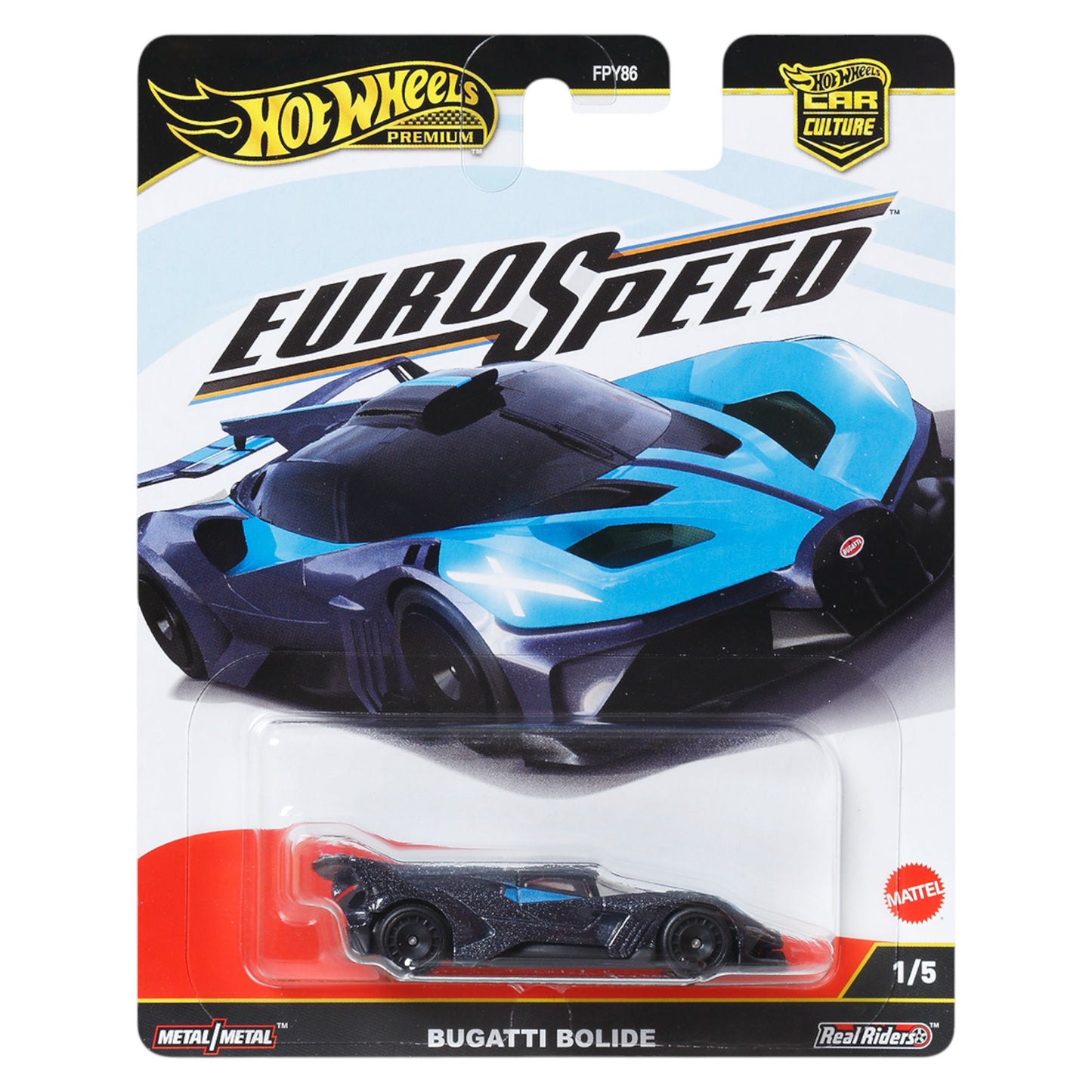 Hot Wheels 2025 - Euro Speed - Bugatti Bolido - JBK79