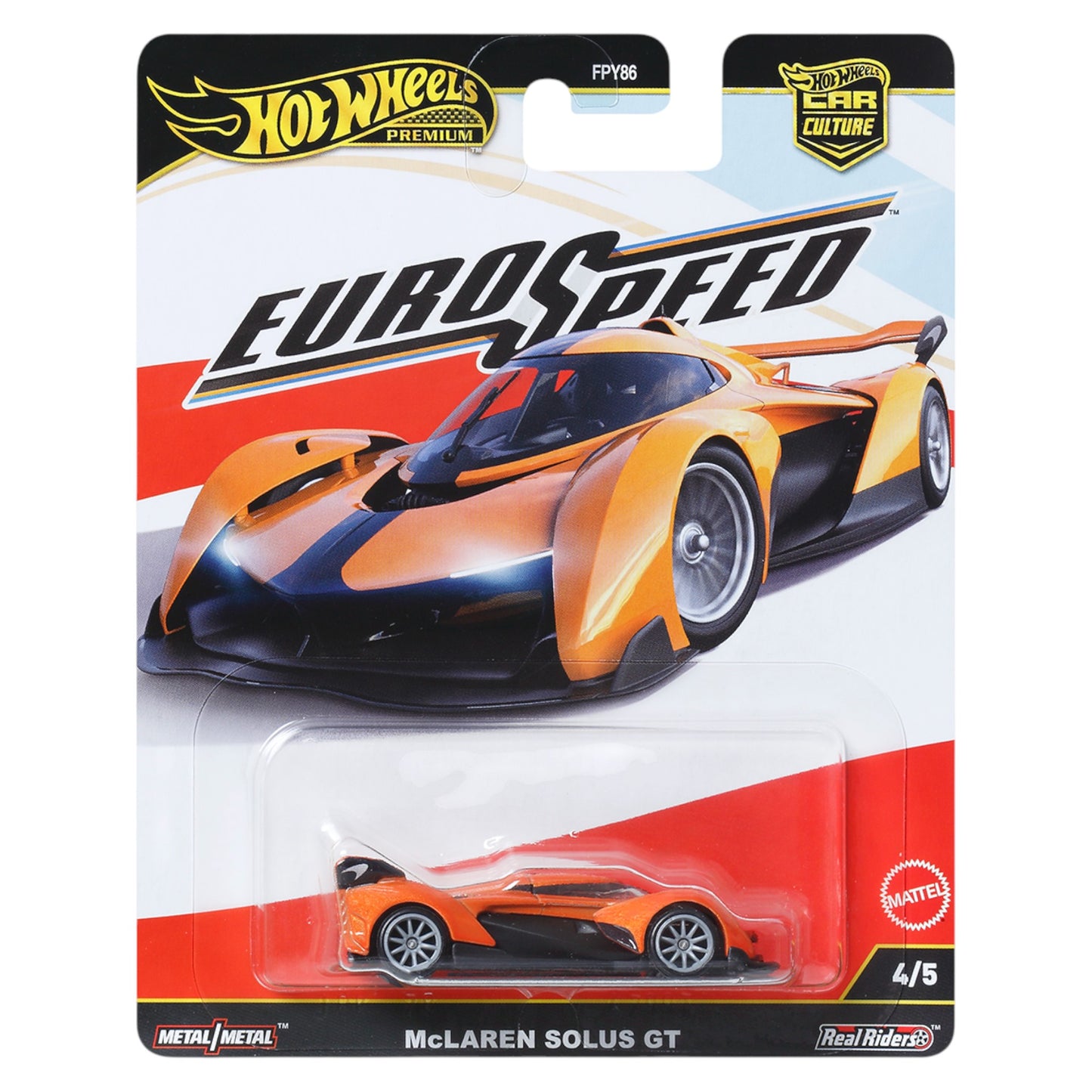 Hot Wheels 2025 - Euro Speed - McLaren Solus GT - JBK78