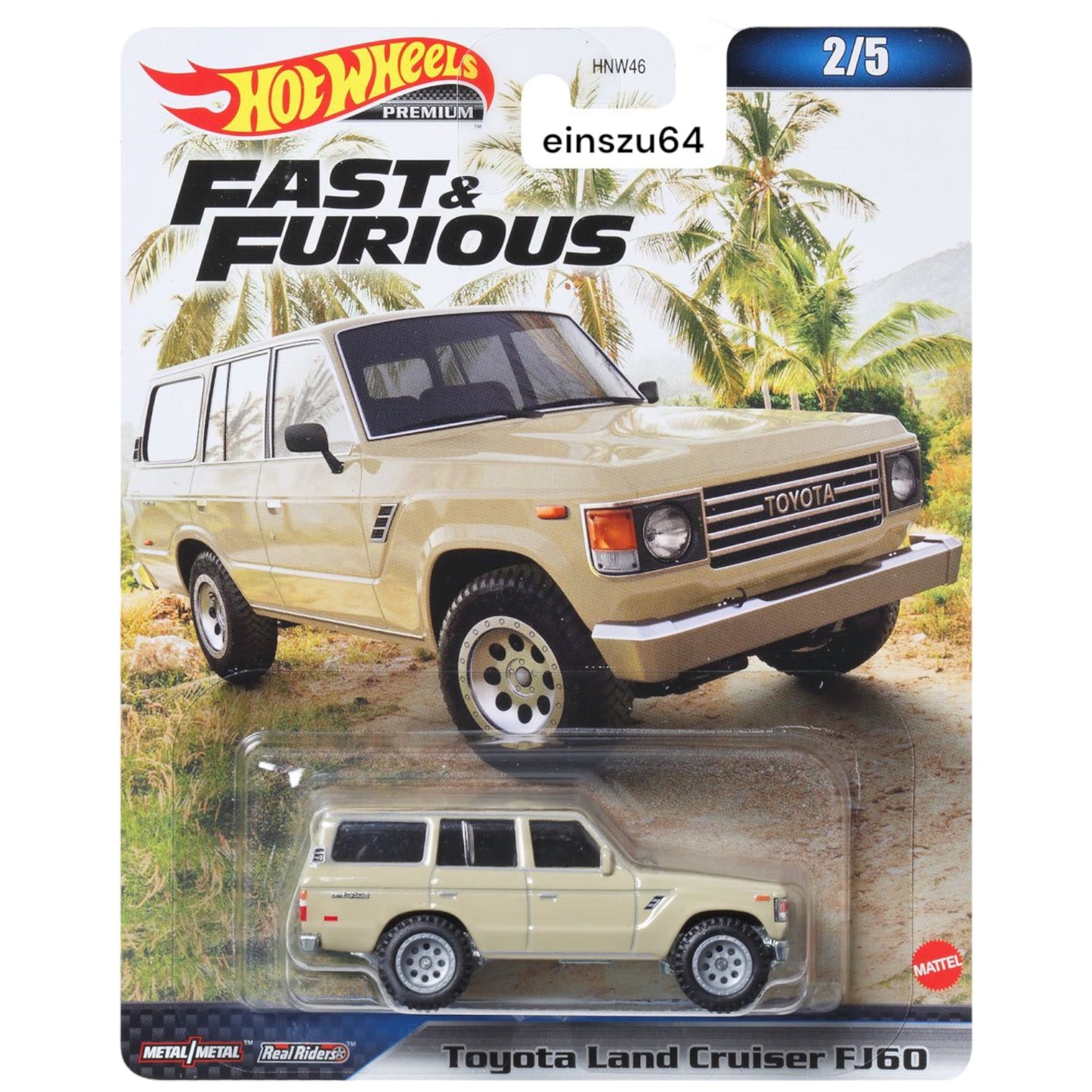 Hot Wheels 2023 - Fast & Furious - Toyota Land Cruiser J60  - HNW53 - 1:64