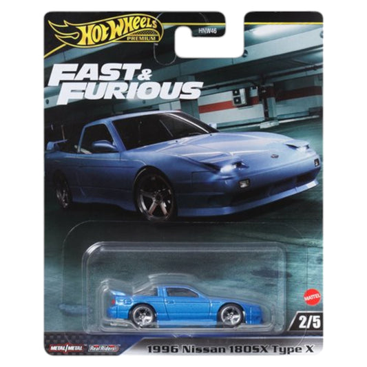 Hot Wheels 2024 - Fast & Furious - 1996 Nissan 180SX Type X - HRV62