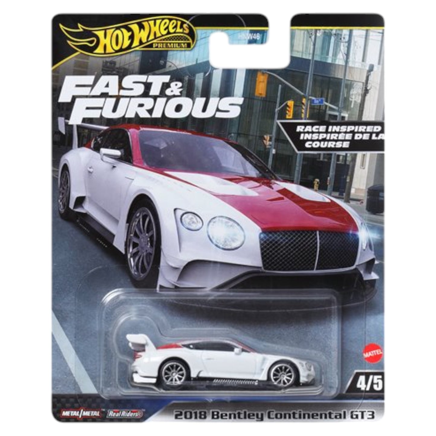 Hot Wheels 2024 - Fast & Furious - 2018 Bentley Continental GT3 - HRV63