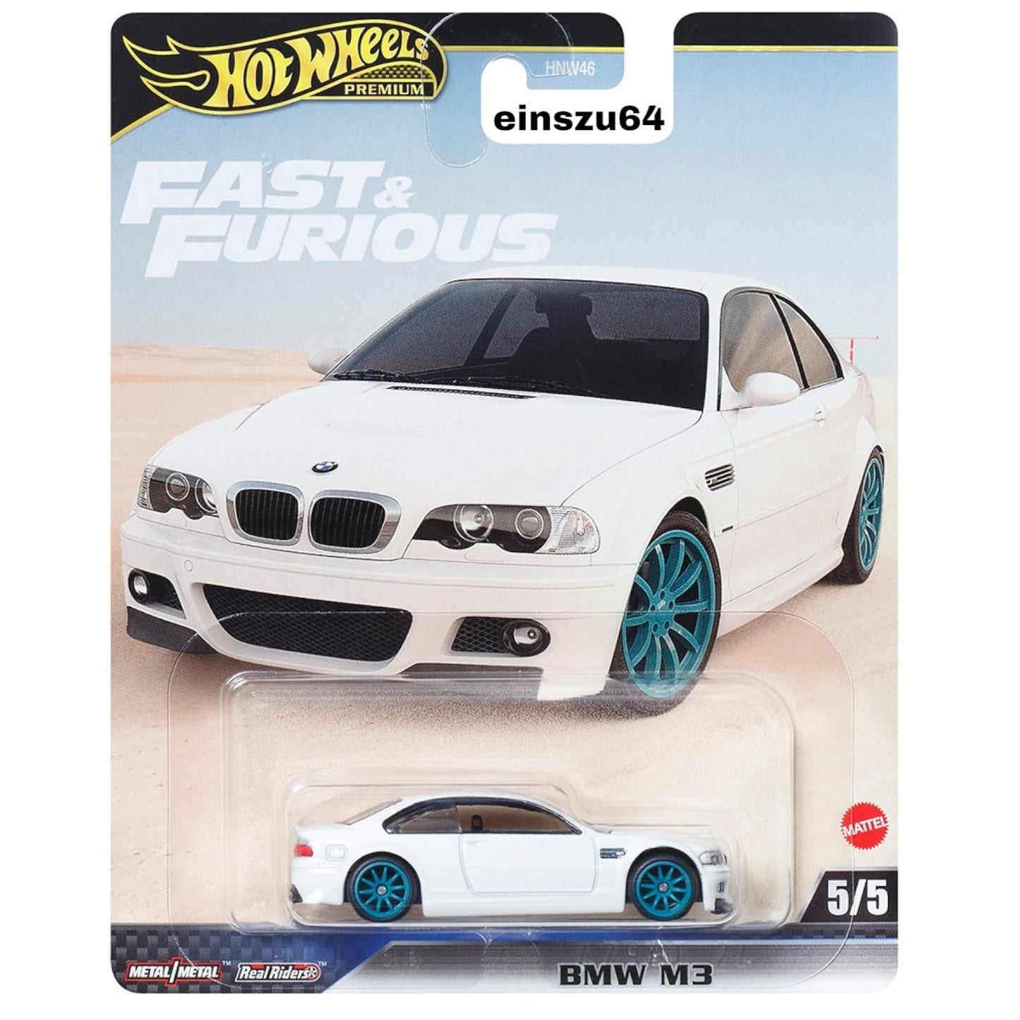 Hot Wheels 2024 - Fast & Furious - BMW M3 - HYP70 - 1:64