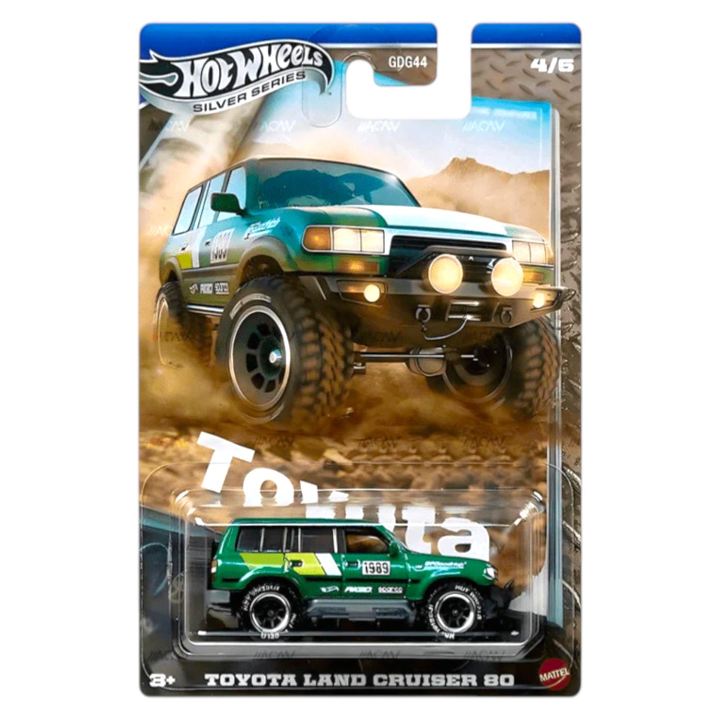 Hot Wheels 2025 - Toyota Trucks - Toyota Land Cruiser 80 - JCB74