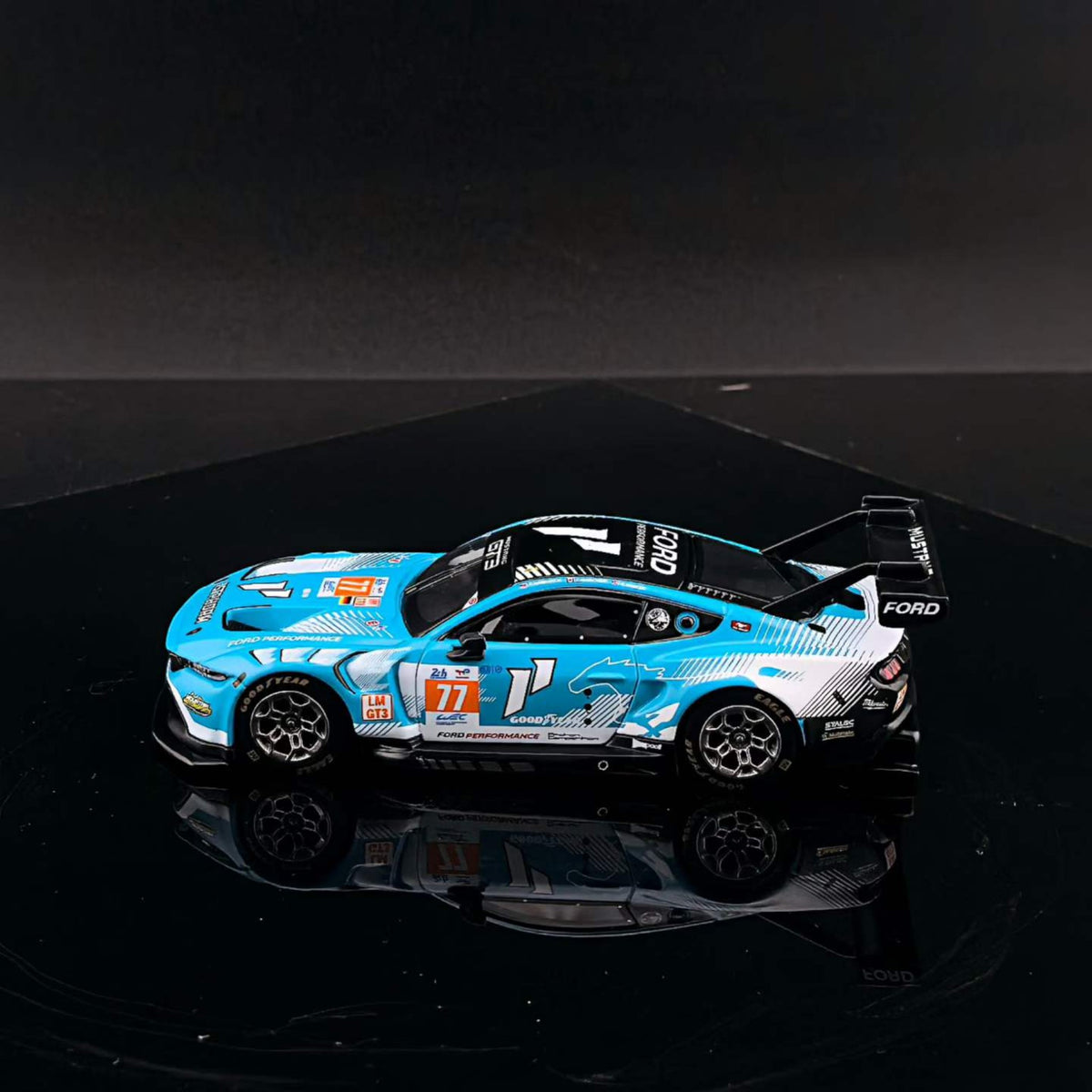 GT Model - Pre-Order - Mustang GT3, blue - GT64-MUSGT3-BLUE