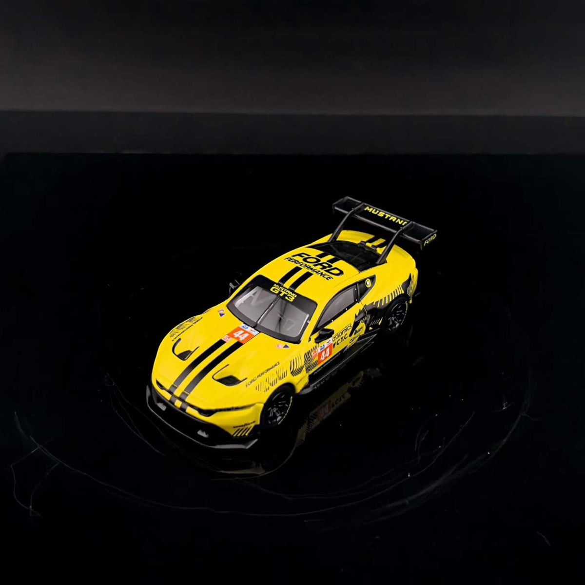 GT Model - Pre-Order - Mustang GT3, yellow - GT64-MUSGT3-YLW