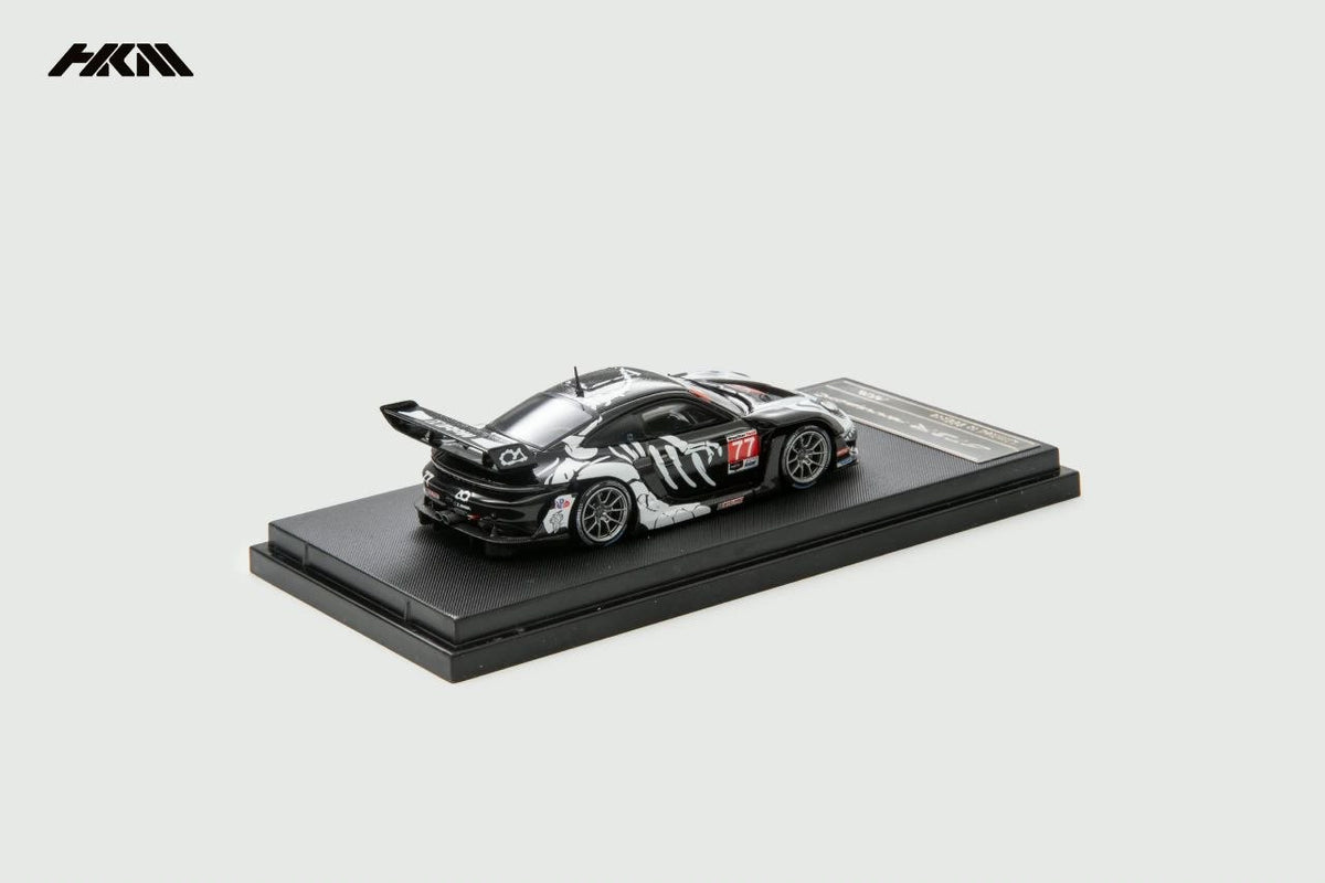 HKM Model - Pre-Order - Porsche 911 (992) GT3 Rennsport, Brumos Wing, Skeleton - HKM64-992-SKL