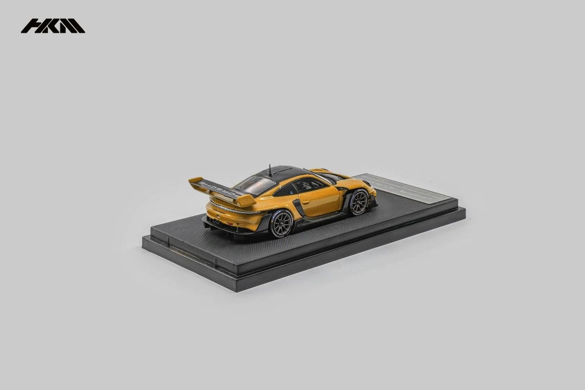 HKM Model - Pre-Order - Porsche 911 (992) GT3 Rennsport, Brumos Wing, signal orange - HKM64-992-SOR