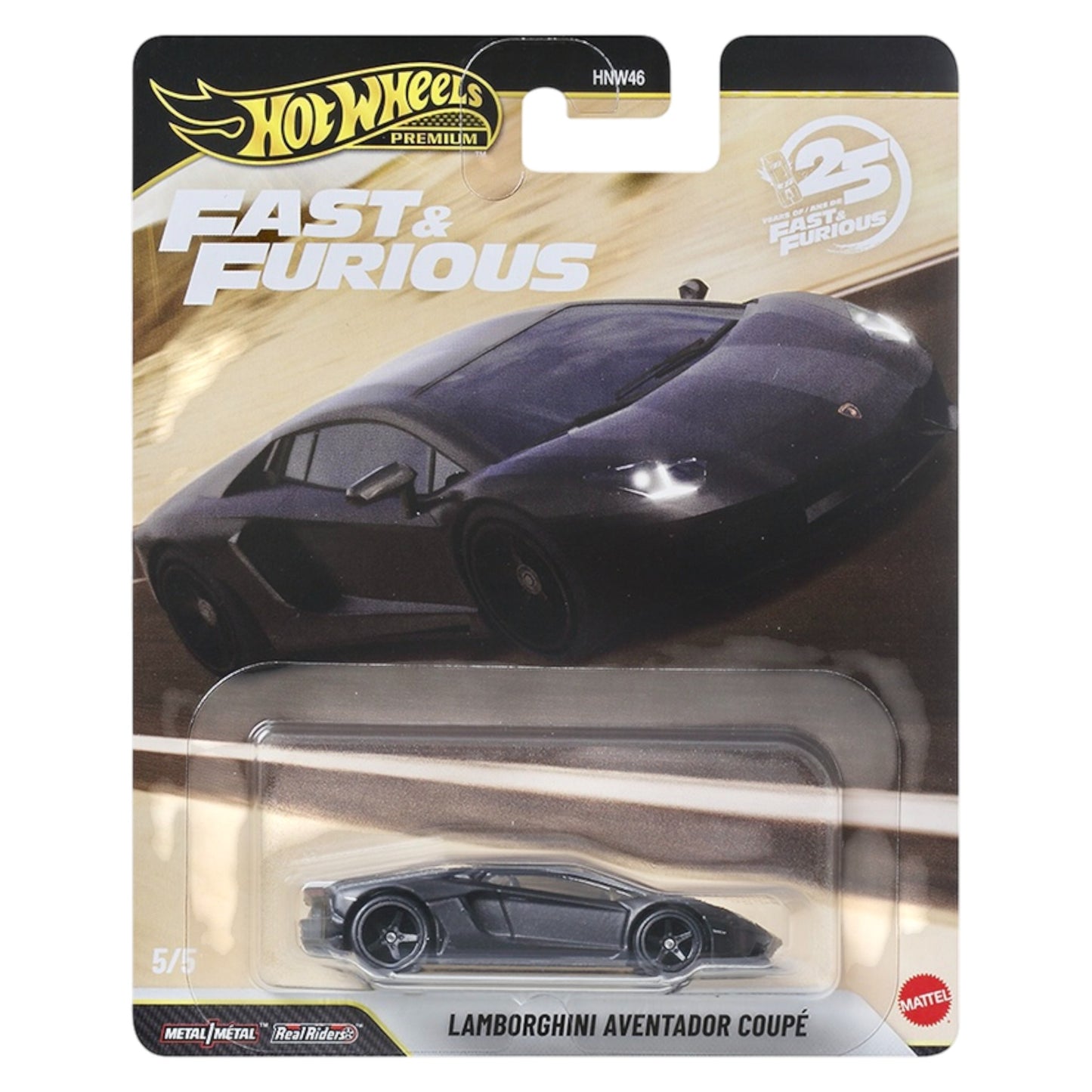 Hot Wheels 2026 - Fast & Furious 25th - Pre-Order - Lamborghini Aventador Coupe - JHW77