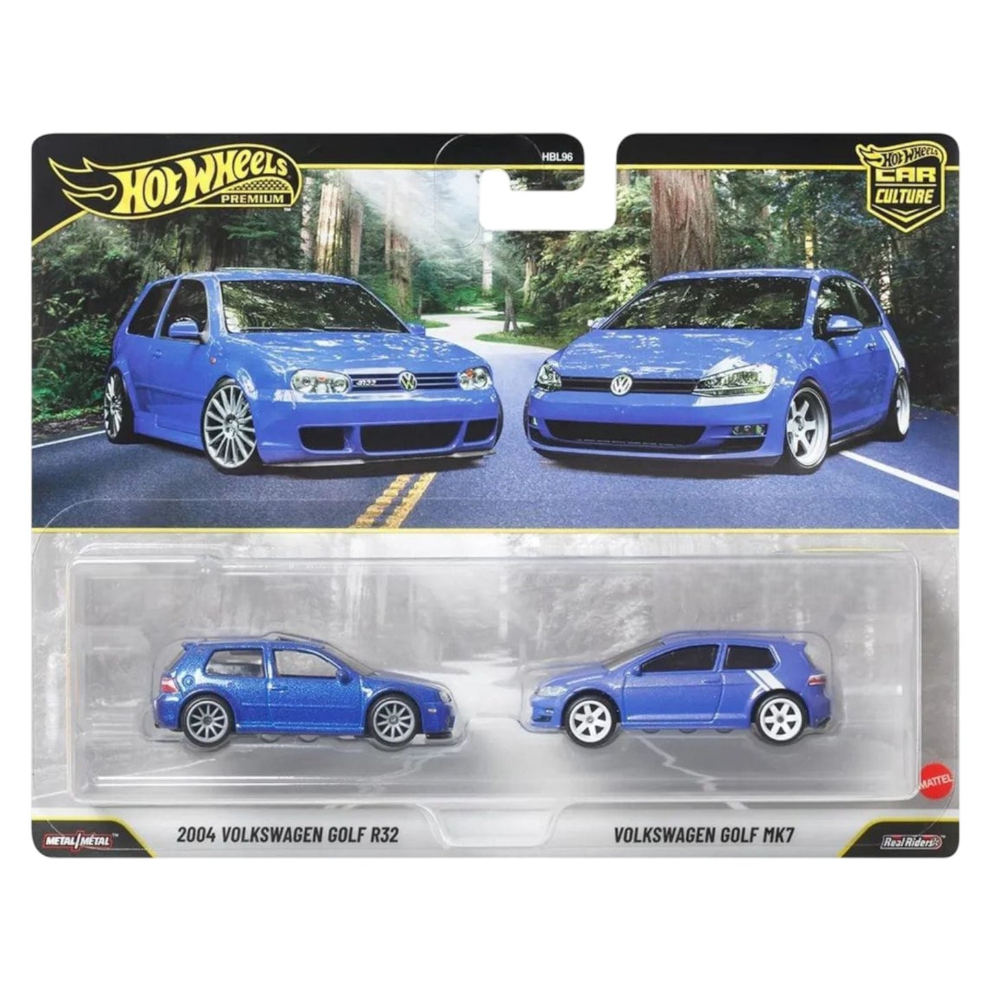 Hot Wheels 2026 - Pre-Order - 2-Pack - 2004 Volkswagen Golf R32 - Volkswagen Golf MK7