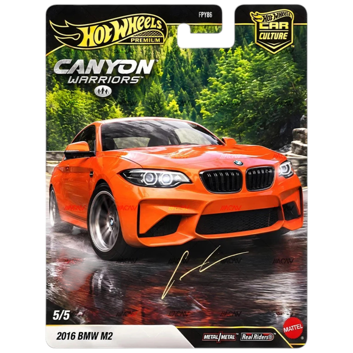 Hot Wheels 2027 - Pre-Order - Canyon Warriors - 2016 BMW M2