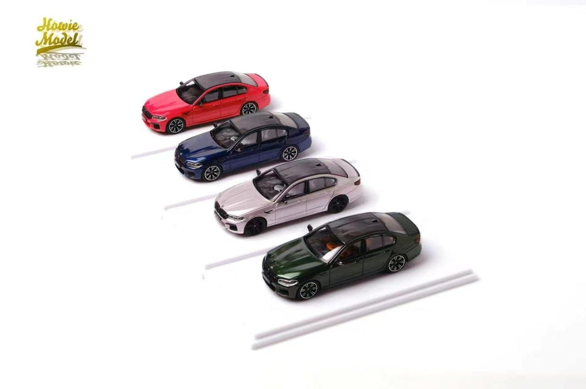 Howie Models - Pre-Order - BMW M5 F90 4x Modelle - red, green, blue, silver - HW64-M5-MIX