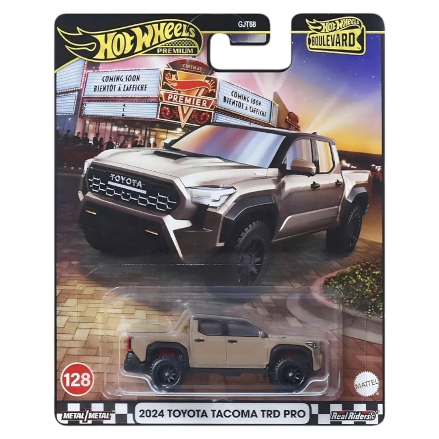 Hot Wheels 2025 - Boulevard - 2024 Toyota Tacoma TRD Pro - No. 128 - JBL08
