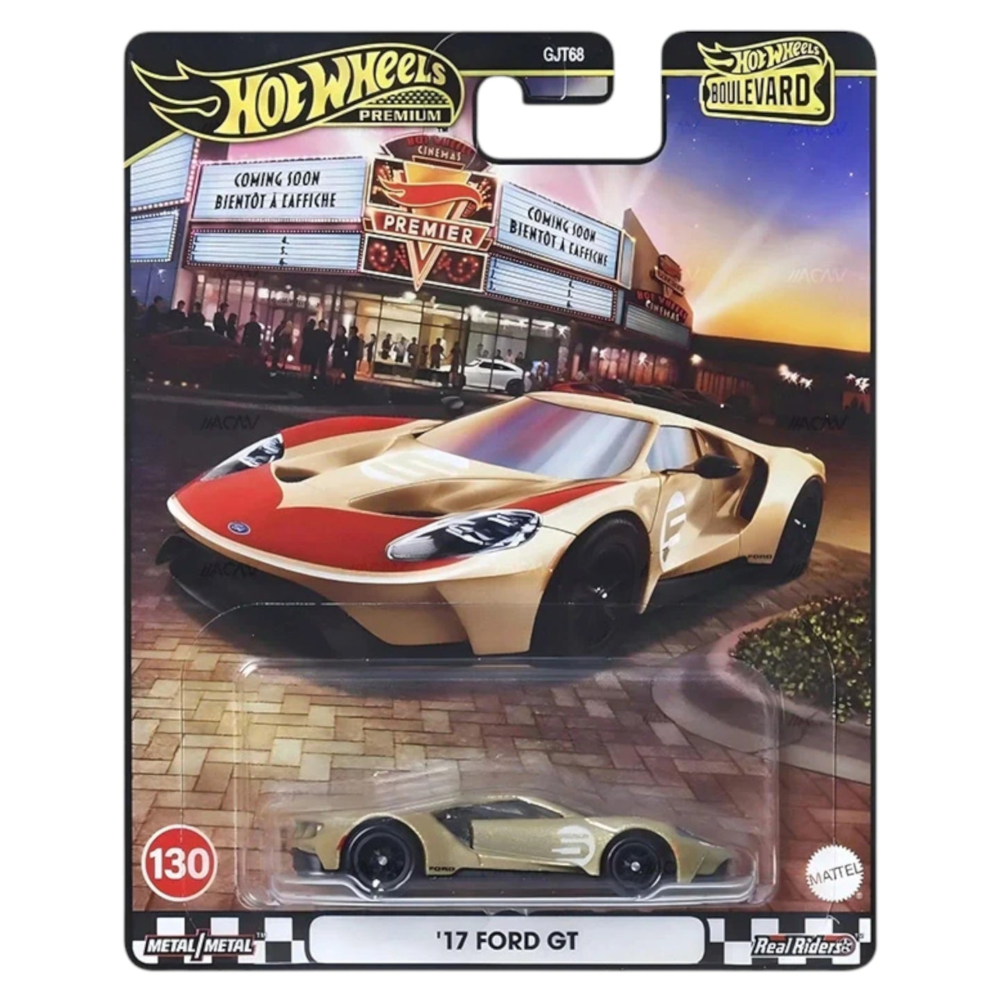 Hot Wheels 2025 - Boulevard - 2017 Ford GT - No. 130 - JBL15