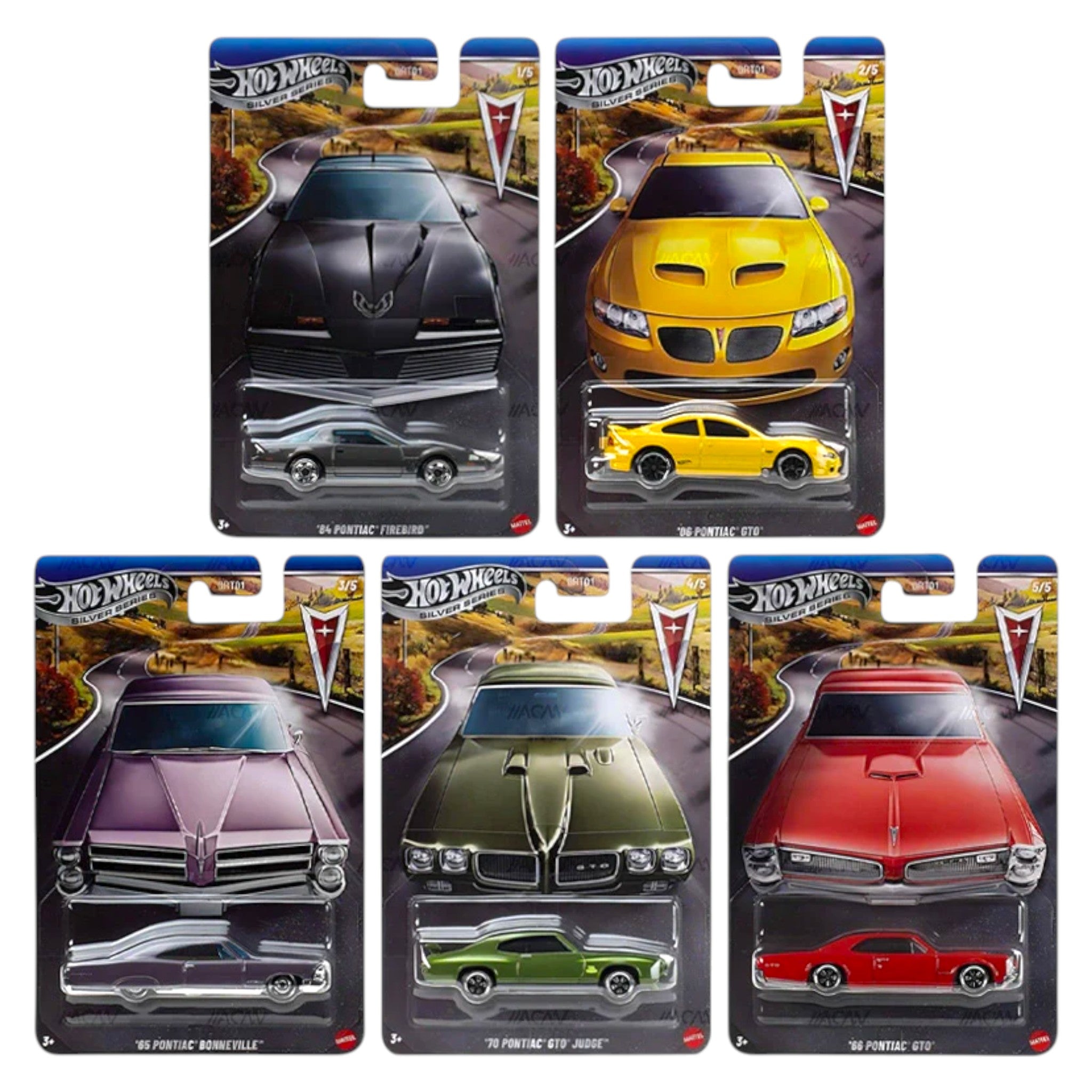 Hot Wheels 2026 - Pre-Order - Pontiac Celebrations Set - GRT01