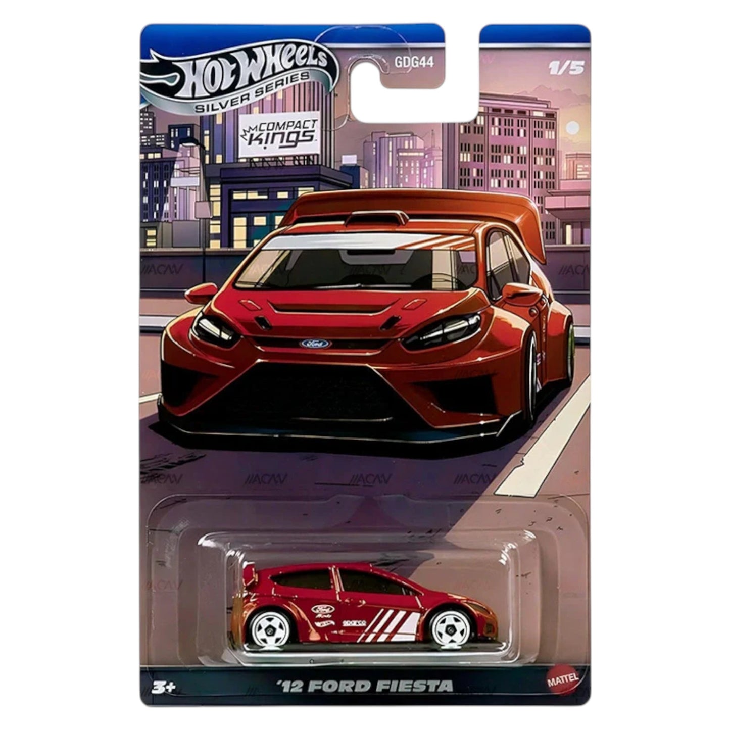 Hot Wheels 2026 - Pre-Order - Compact Kings Set - JKX58 - JKX60 - Silver Series