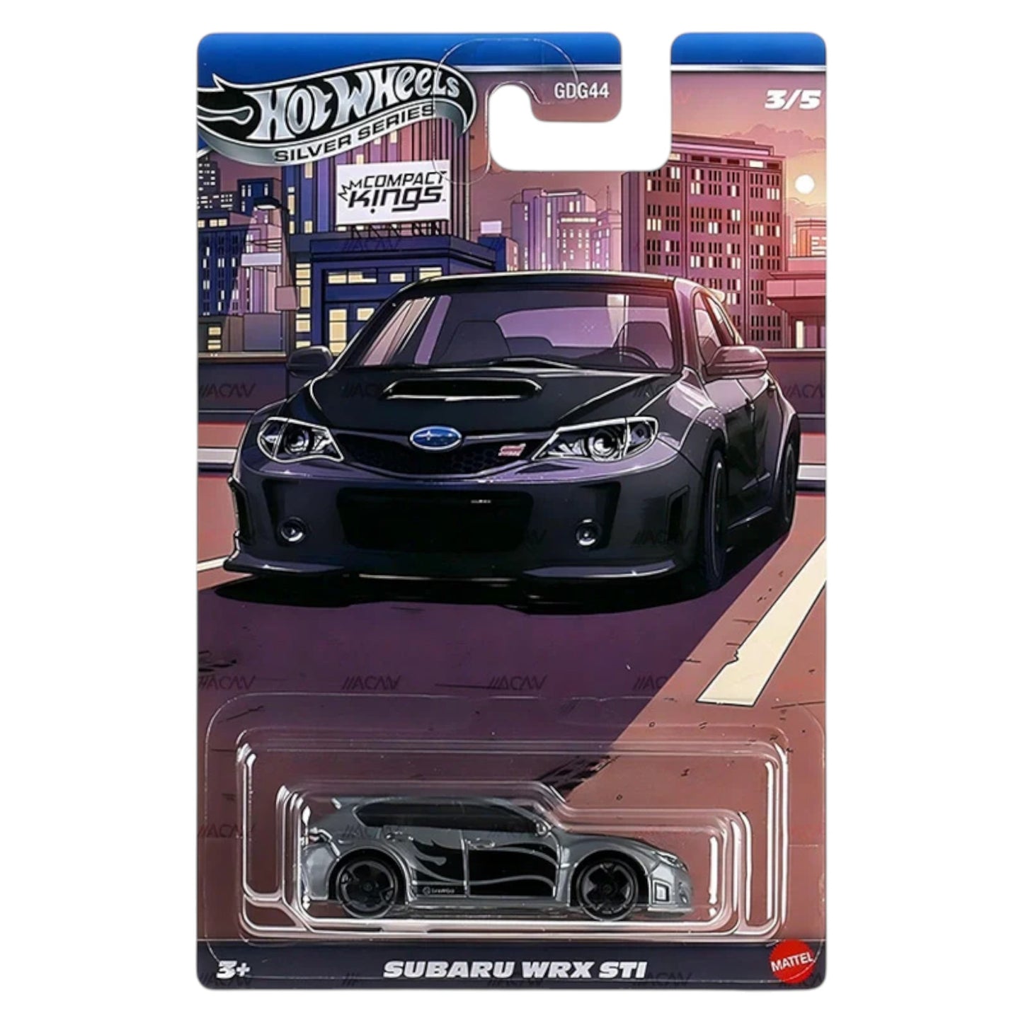 Hot Wheels 2026 - Pre-Order - Compact Kings Set - JKX58 - JKX60 - Silver Series