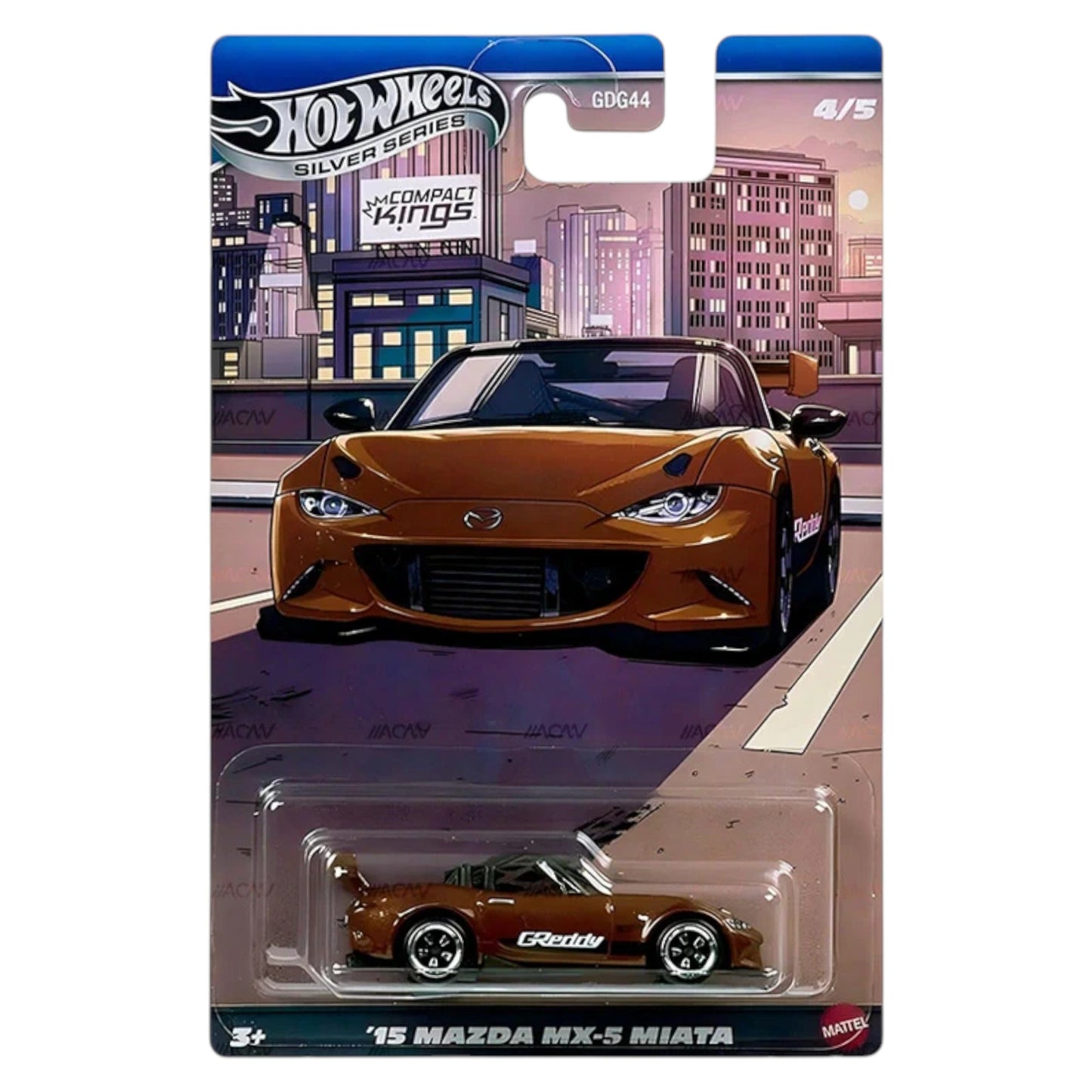 Hot Wheels 2026 - Pre-Order - Compact Kings Set - JKX58 - JKX60 - Silver Series