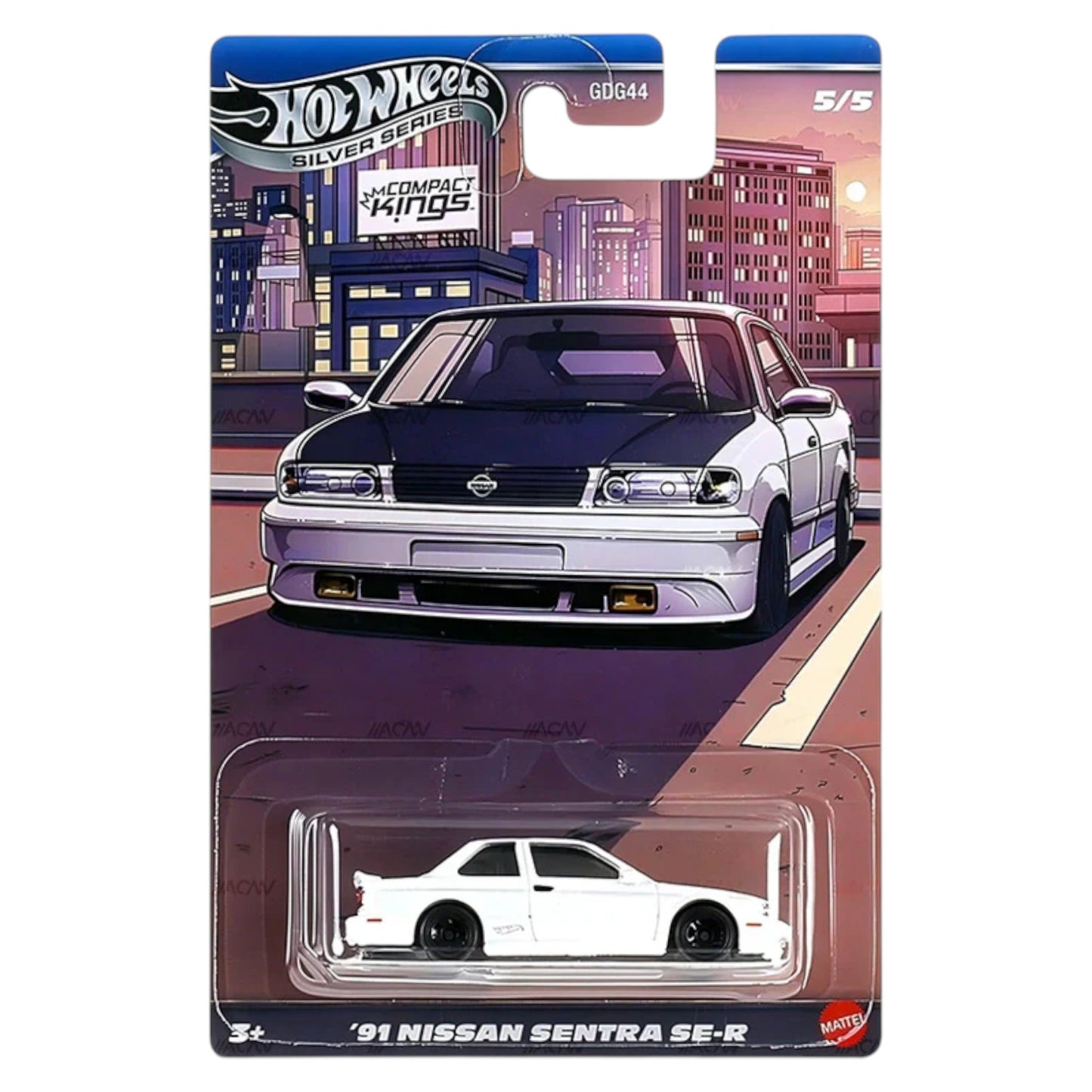 Hot Wheels 2026 - Pre-Order - Compact Kings Set - JKX58 - JKX60 - Silver Series