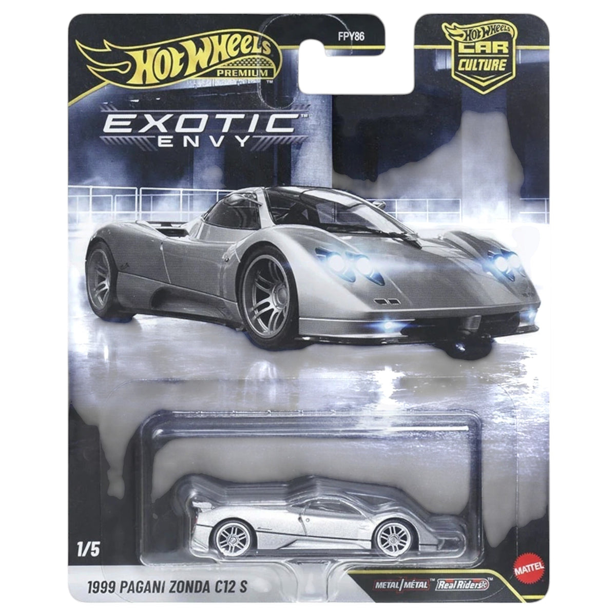 Hot Wheels 2027 - Pre-Order - Exotic Envy - 1999 Pagani Zonda C12 S