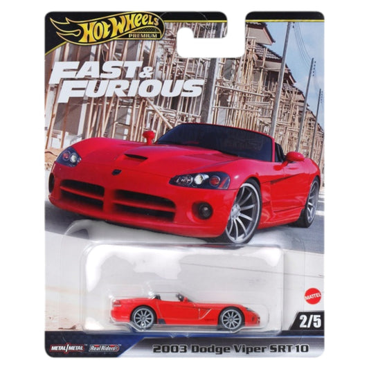Hot Wheels 2025 - Fast & Furious - 2003 Dodge Viper SRT10 - JBL85