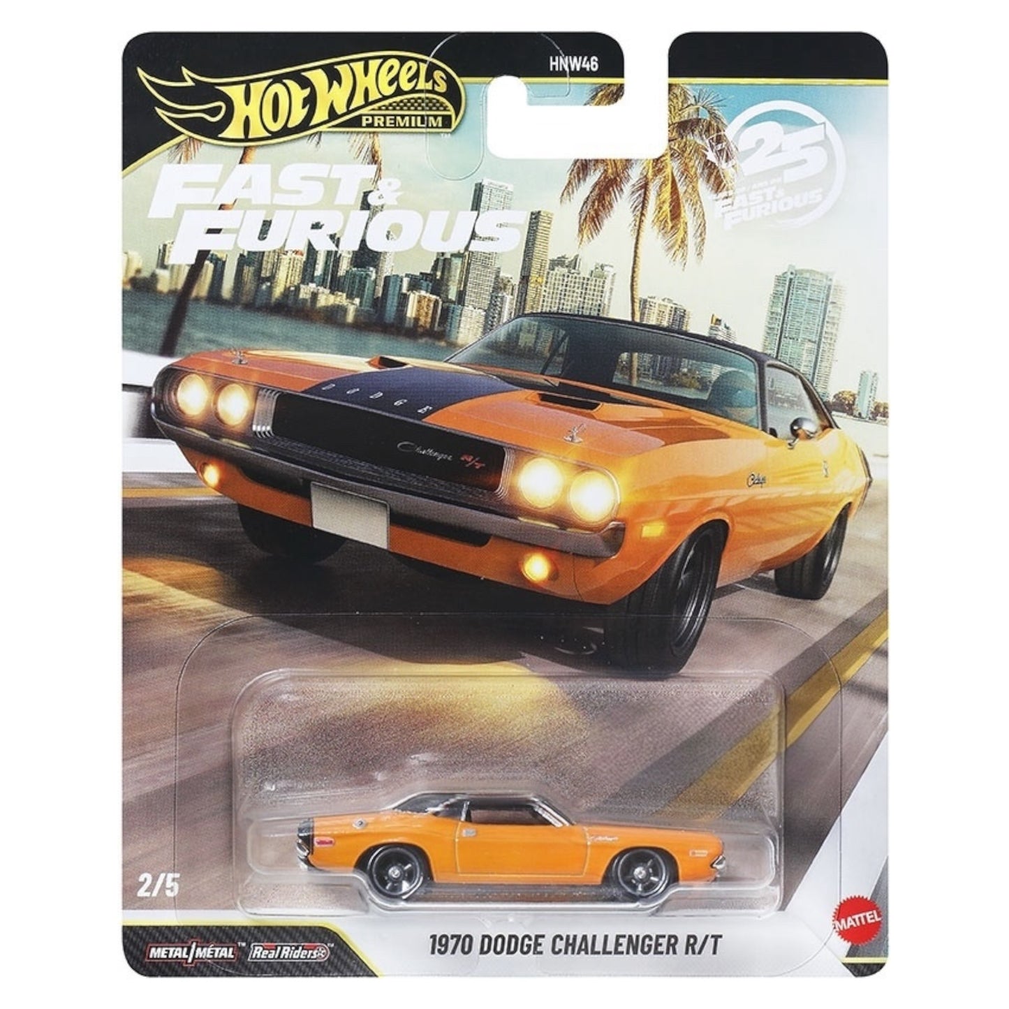 Hot Wheels 2026 - Fast & Furious 25th - Pre-Order - 1970 Dodge Challenger R/T