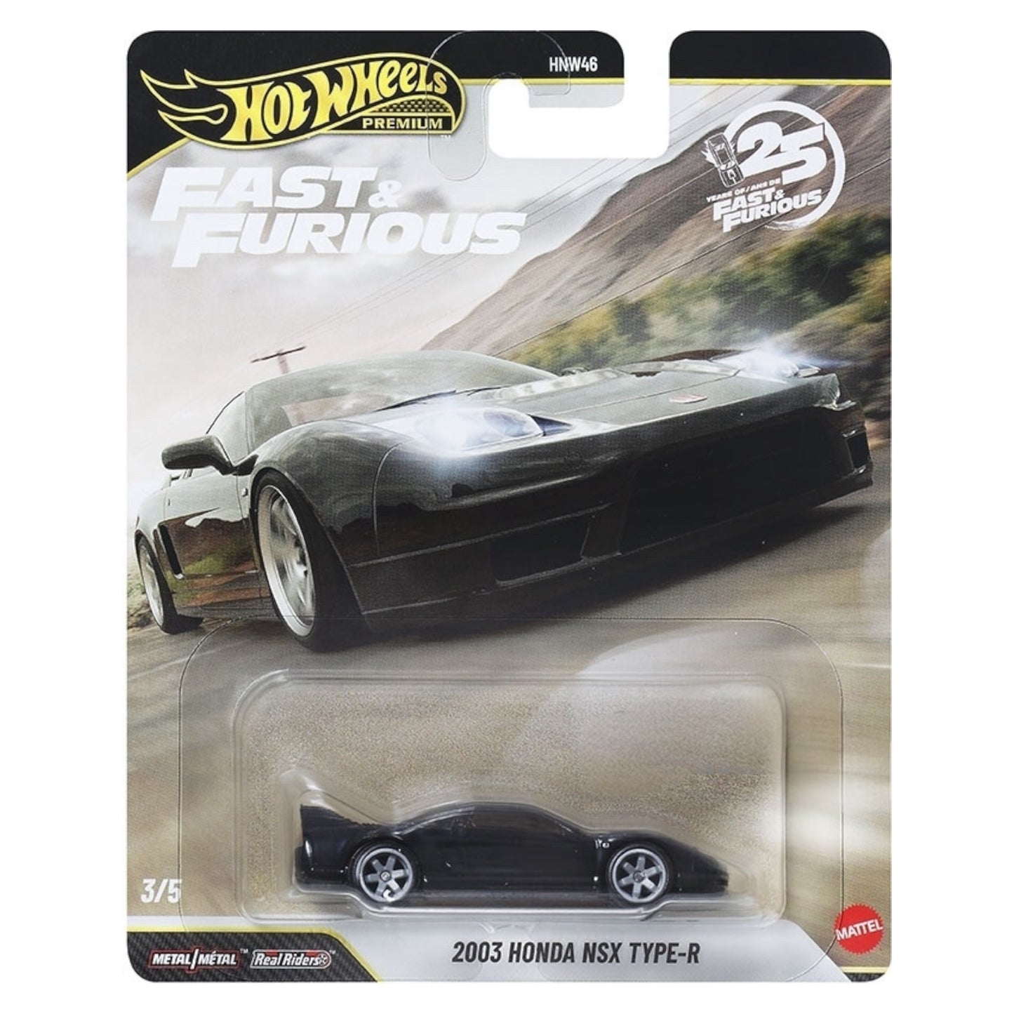 Hot Wheels 2026 - Fast & Furious 25th - Pre-Order - Honda NSX Type-R