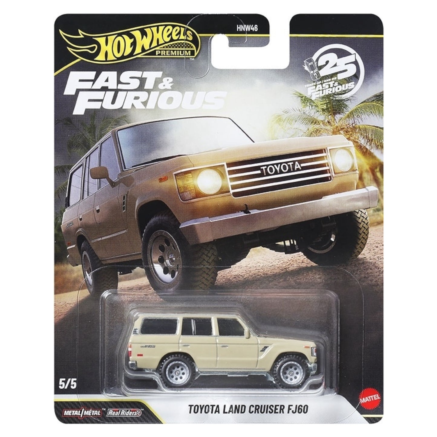 B-Ware - Hot Wheels 2026 - Fast & Furious 25th - Toyota Land Cruiser FJ60 - JHW76