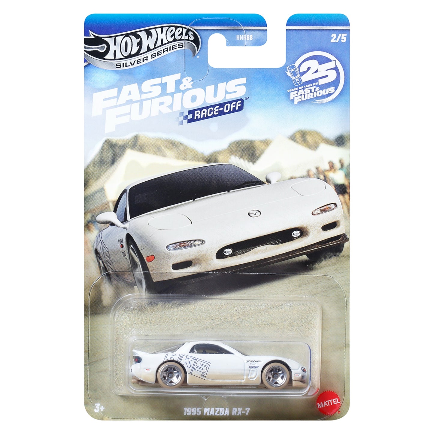 Hot Wheels 2026 - Fast & Furious Race Off - 1995 Mazda RX-7 - JKX16