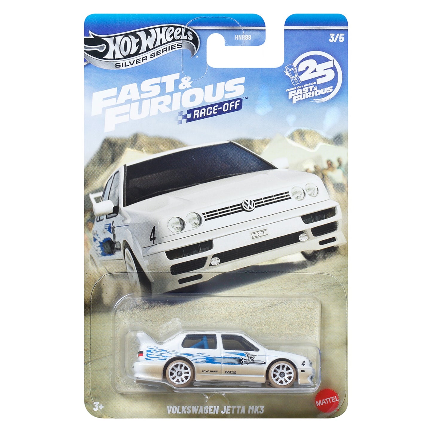 Hot Wheels 2026 - Fast & Furious Race Off - Volkswagen Jetta MK3 - JKX17