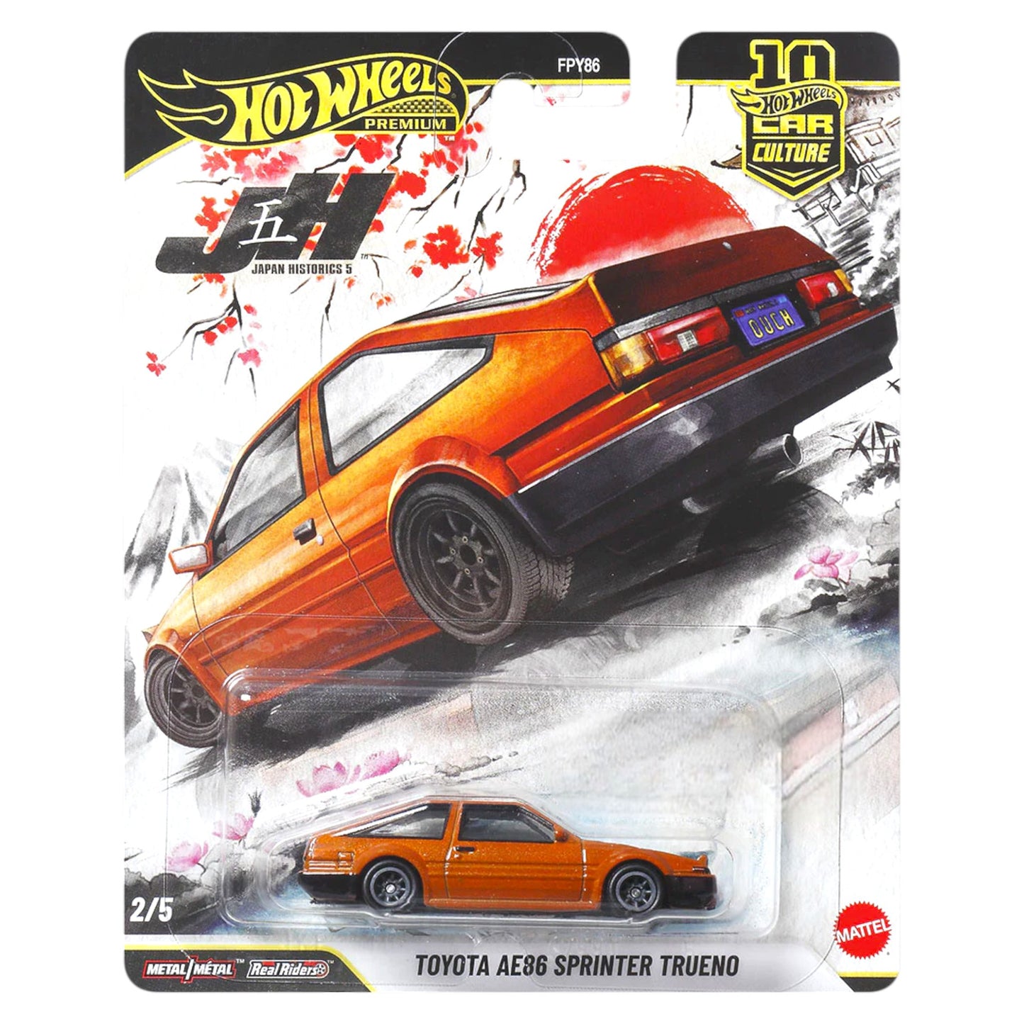 Hot Wheels 2026 - Pre-Order - Japan Historics 5 - Toyota AE86 Sprinter Trueno - JKF10