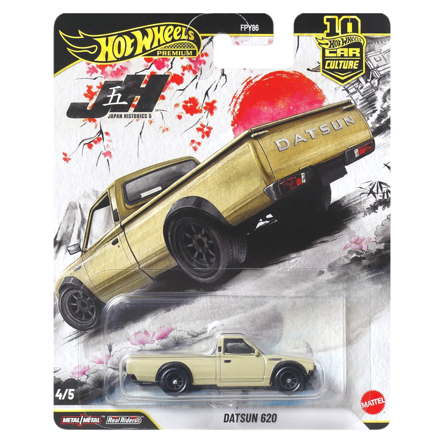 Hot Wheels 2026 - Pre-Order - Japan Historics 5 - Datsun 620 - JKF12