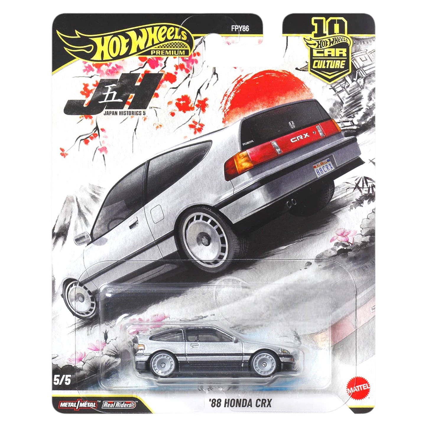 Hot Wheels 2026 - Pre-Order - Japan Historics 5 - ´88 Honda CR-X - JKF13