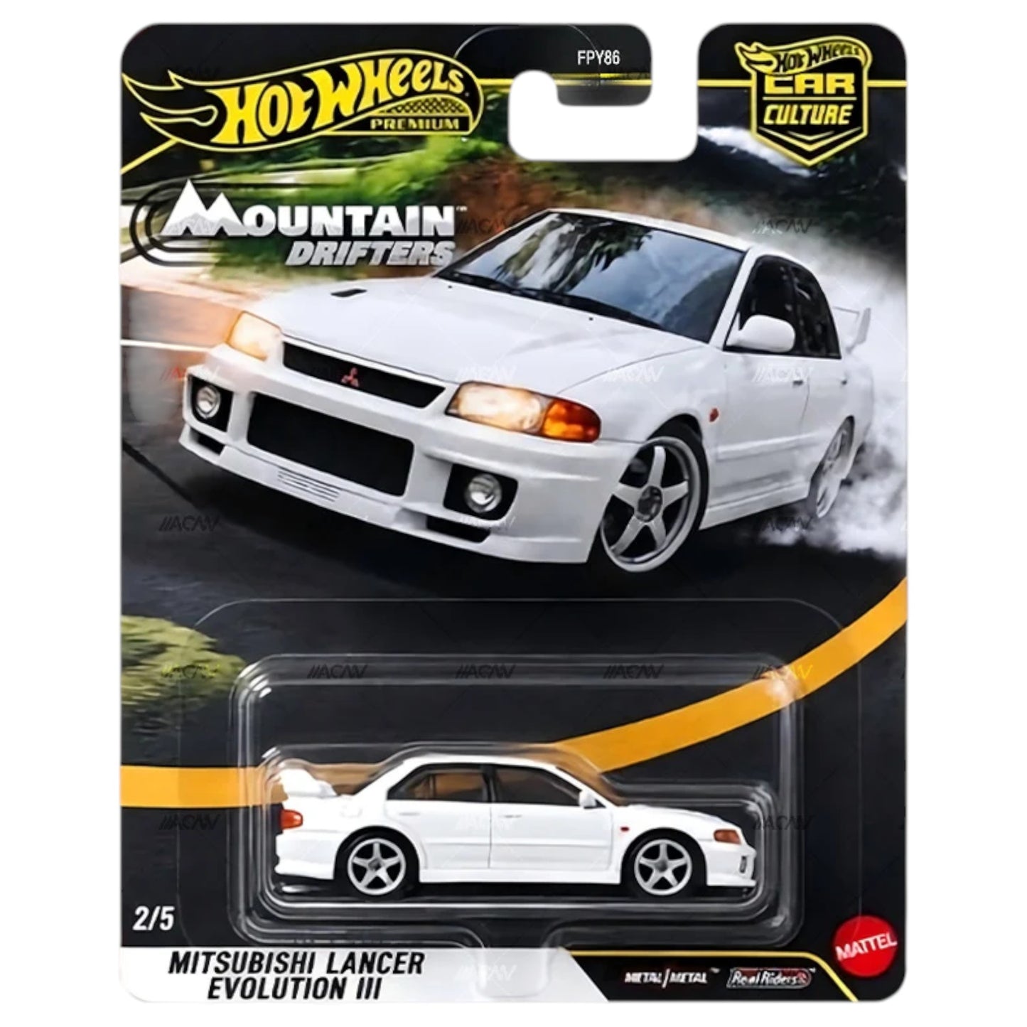 Hot Wheels 2027 - Pre-Order - Mountain Drifters - Mitsubishi Lancer Evolution III