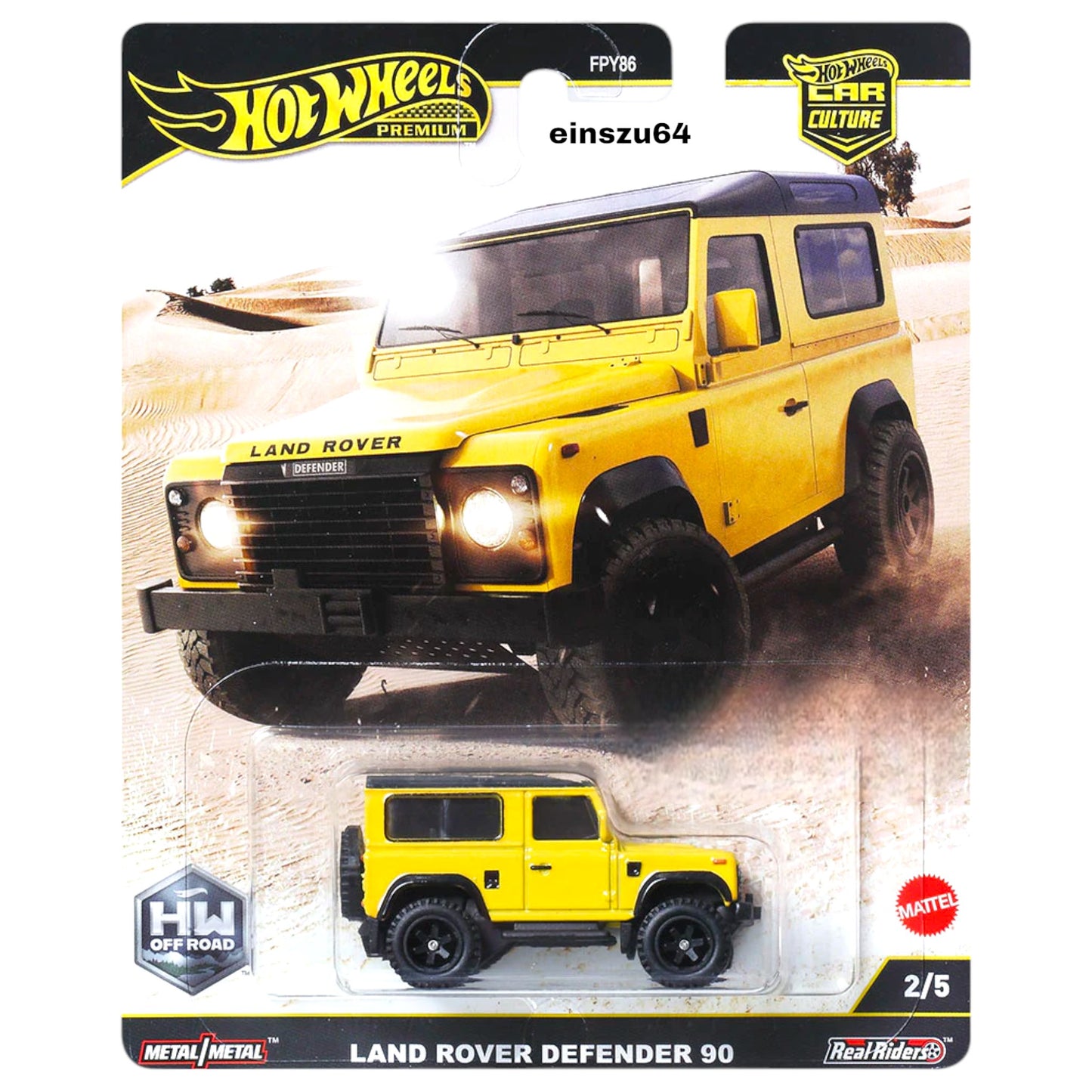 Hot Wheels 2025 - Off Road - Land Rover Defender 90 - JBK74
