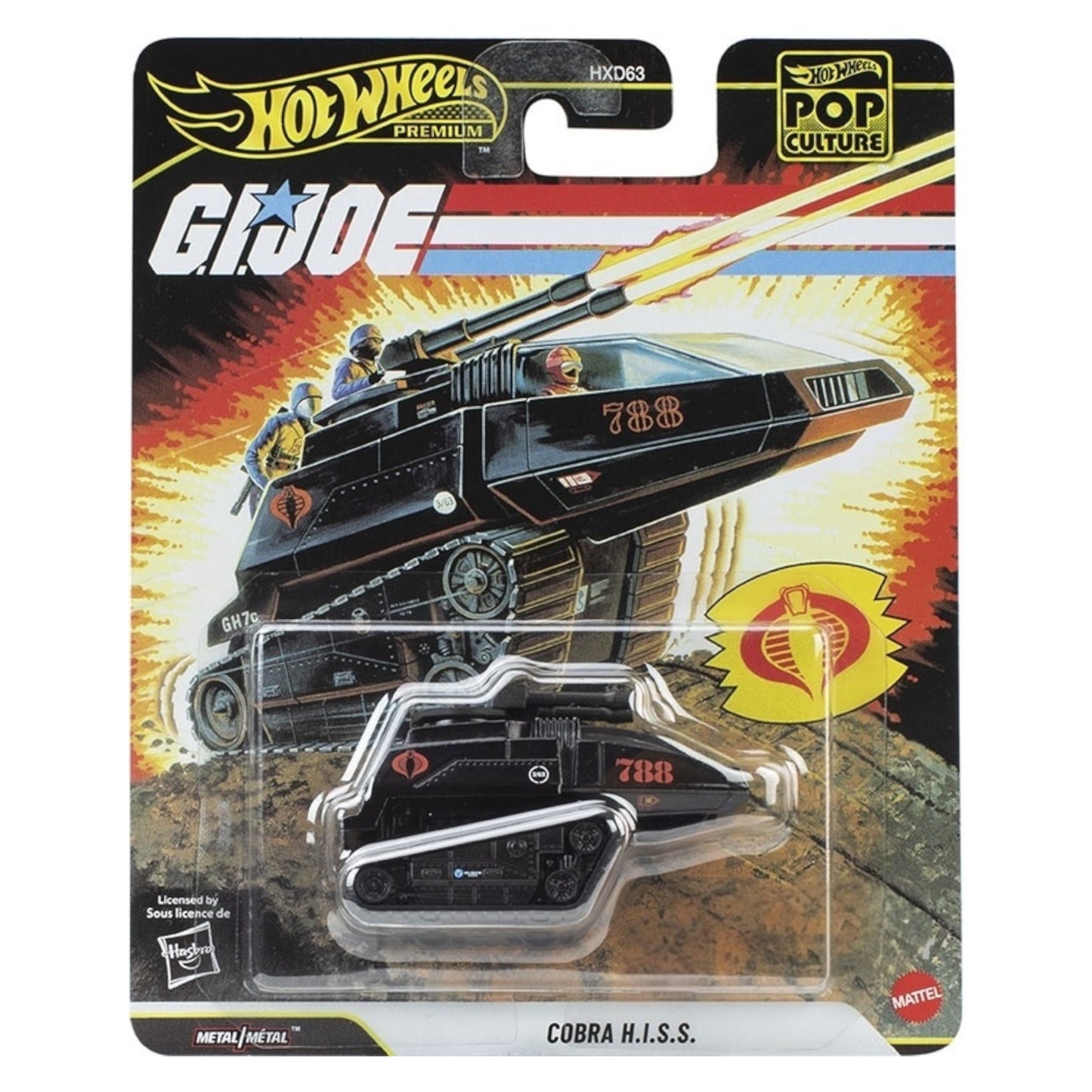 Hot Wheels 2026 - Pop-Culture - Cobra H.I.S.S. - GI-Joe - JHW83