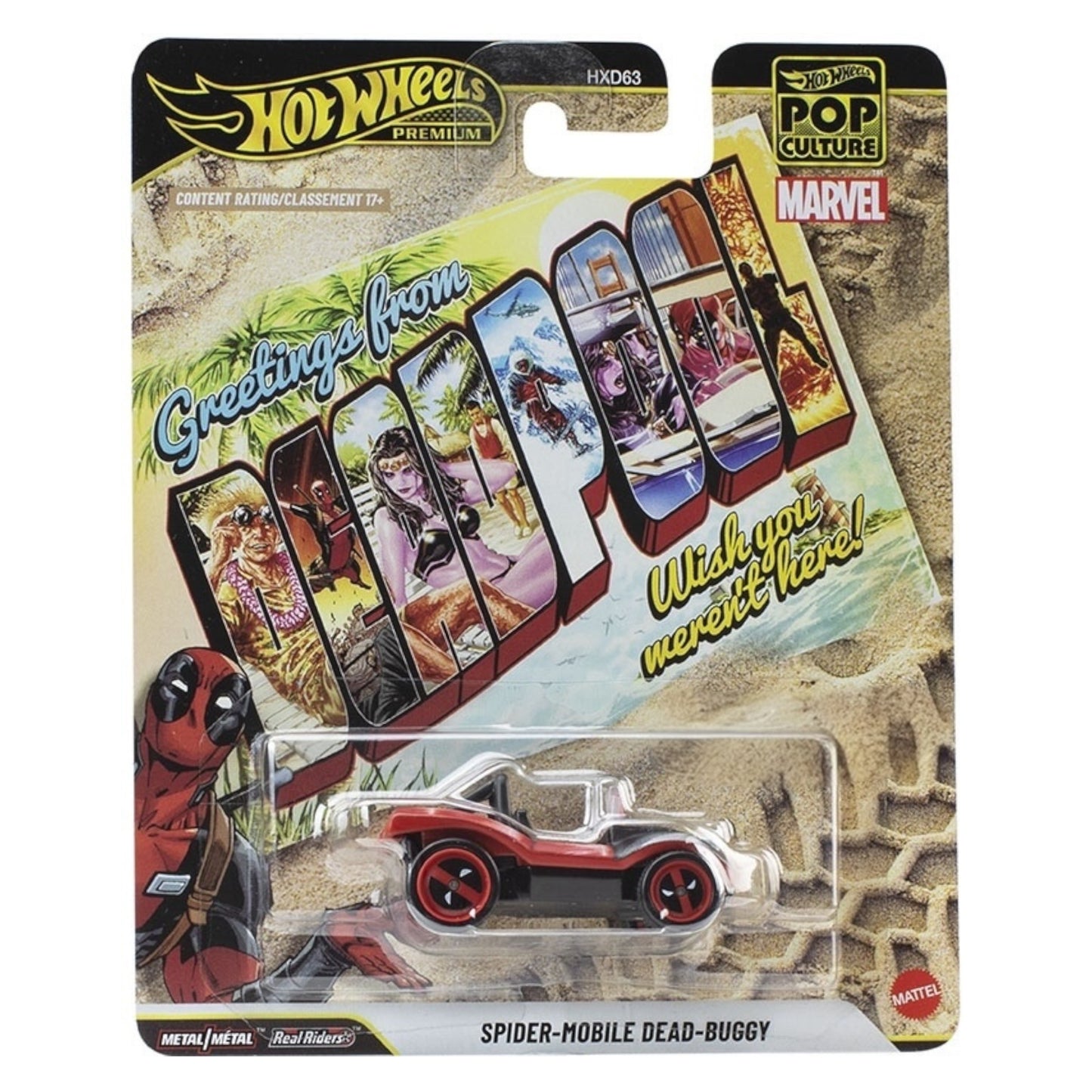 Hot Wheels 2026 - Pop-Culture - Spider-Mobile Dead-Buggy - JHX06