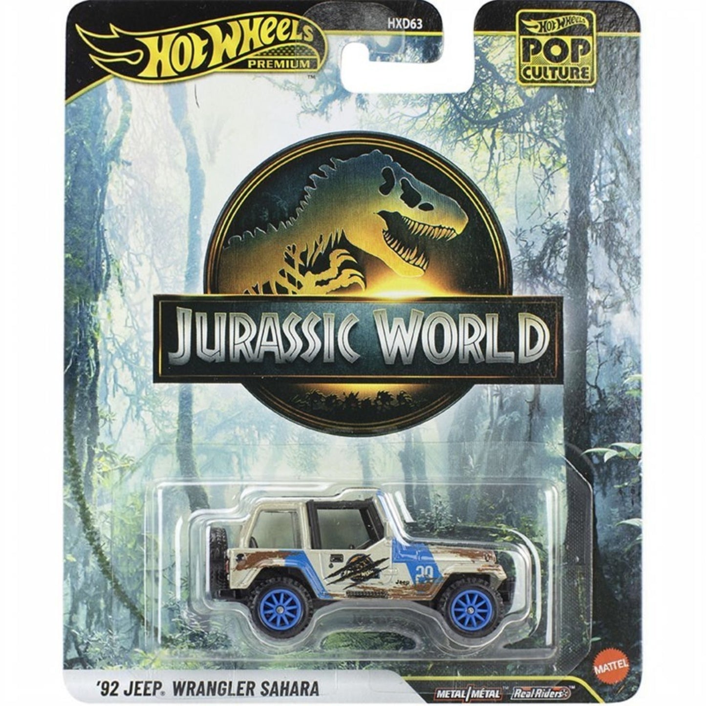 Hot Wheels 2027 - Pre-Order - Pop-Culture - Jurassic World - ´92 Jeep Wrangler Sahara