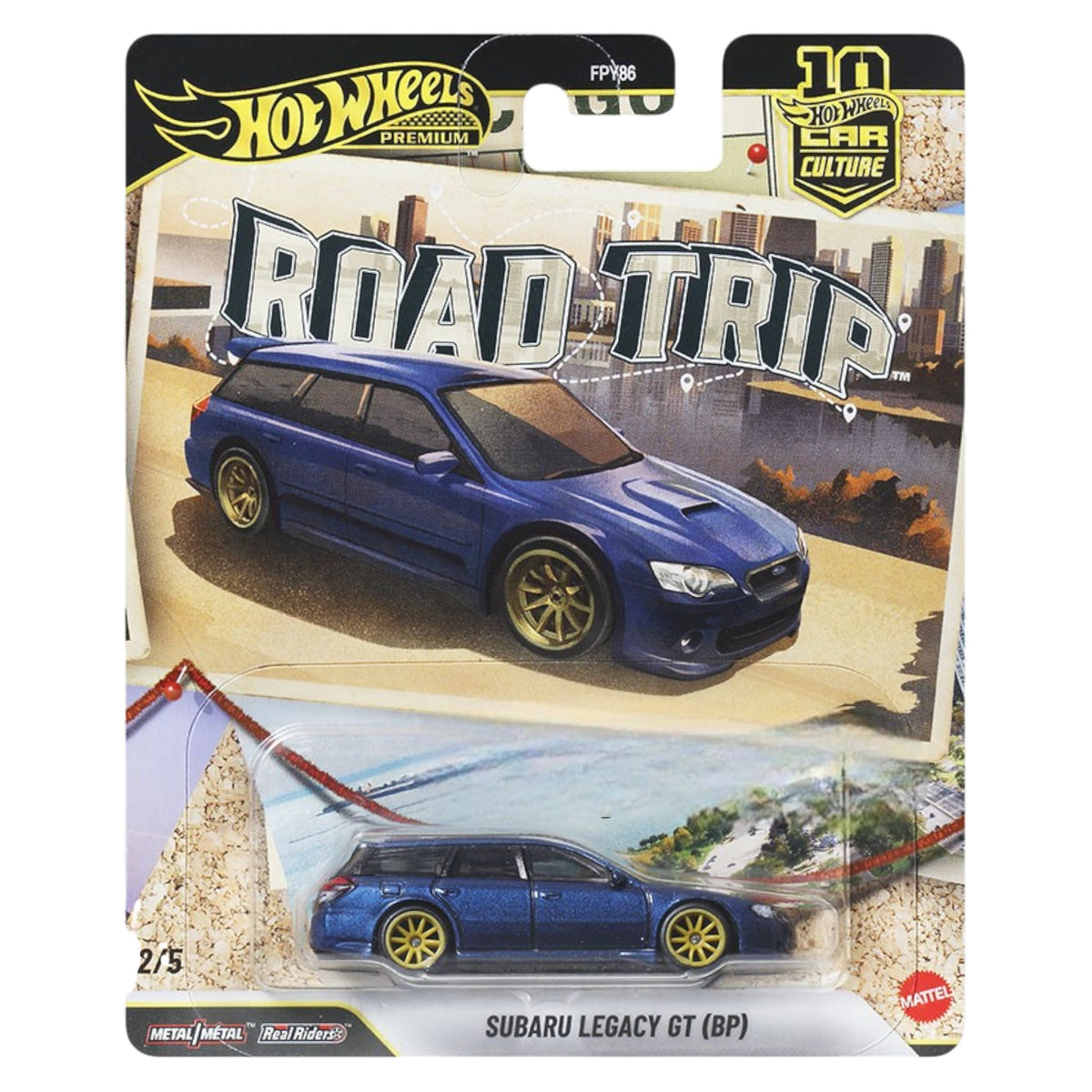 Hot Wheels 2026 - Pre-Order - Road Trip - Subaru Legacy GT (BP) - JKF07